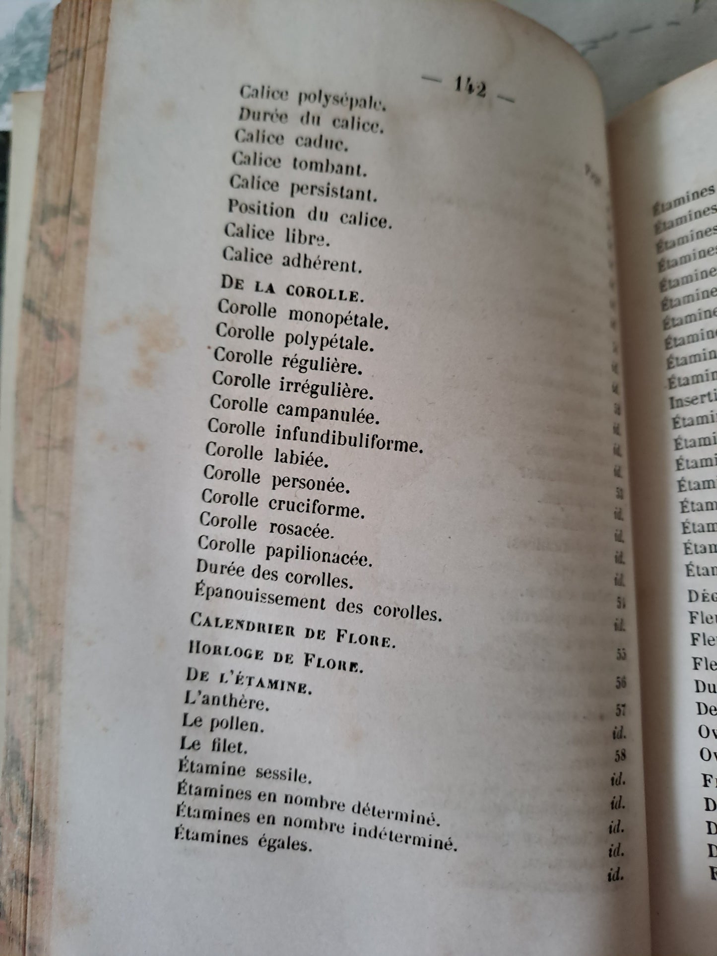 Botanique/ géologie. Nouveau spectacle de la nature ou Dieu et ses œuvres. 1842. Ancien livre vintage catholique.