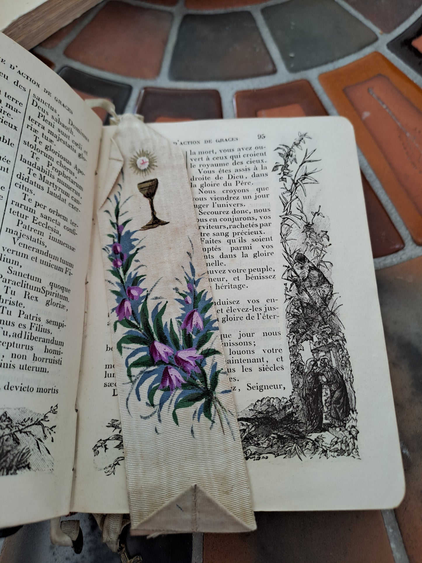 Missel de la nativité. Imprimatur. Ancien livre vintage catholique.