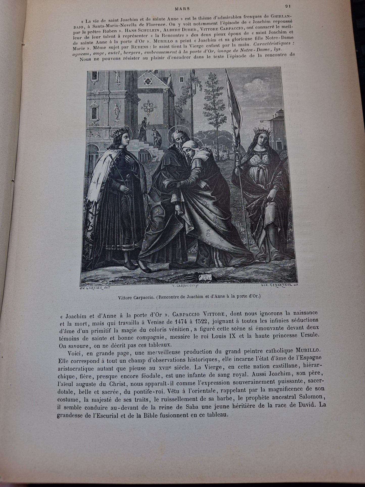 Les Saints par les grands Maitres Charles Ponsonailhe 1ere serie in-4° Ancien livre vintage catholique
