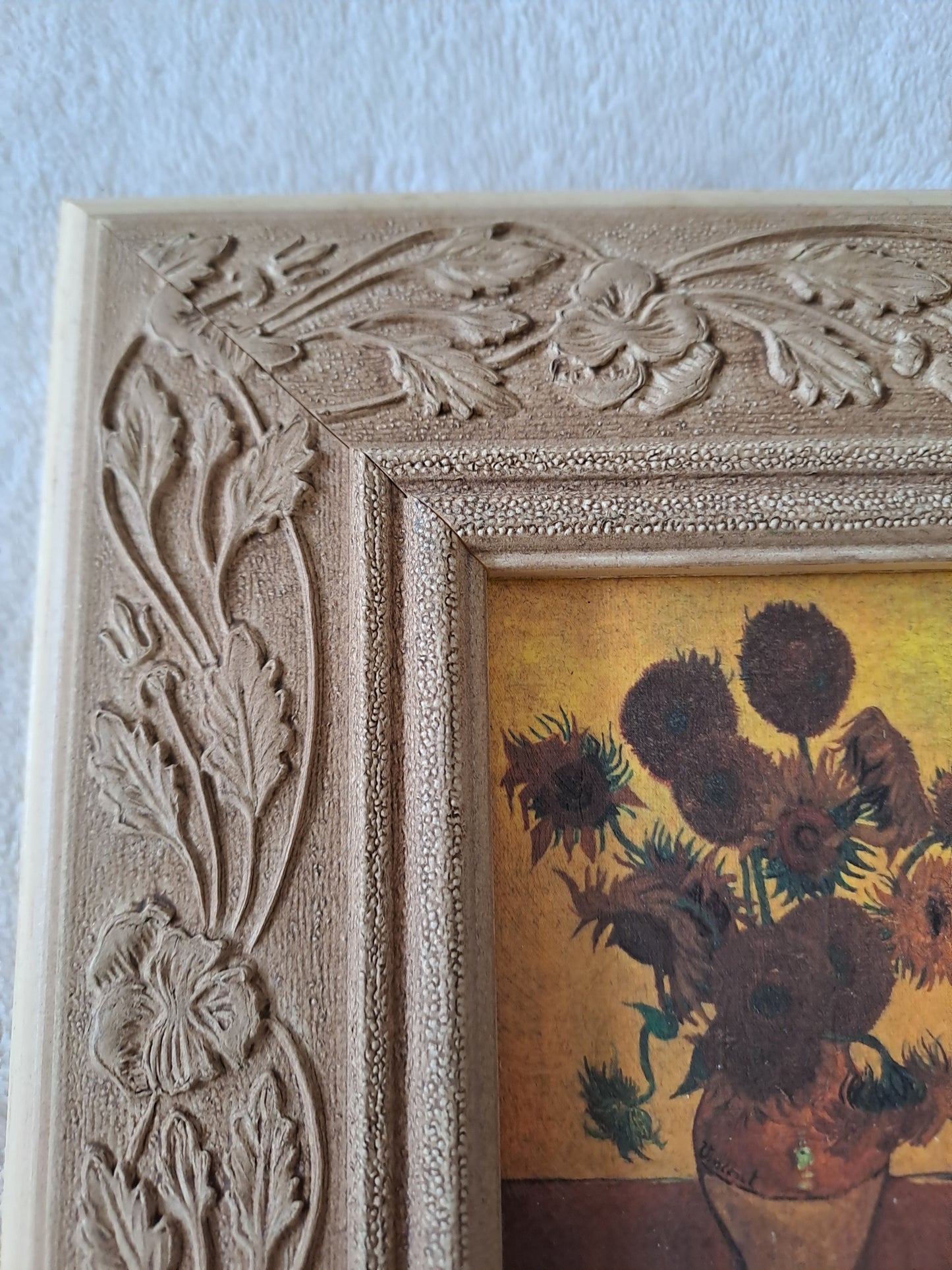 Cadre / tableau. Les tournesols. Van Gogh : 1853 - 1890.