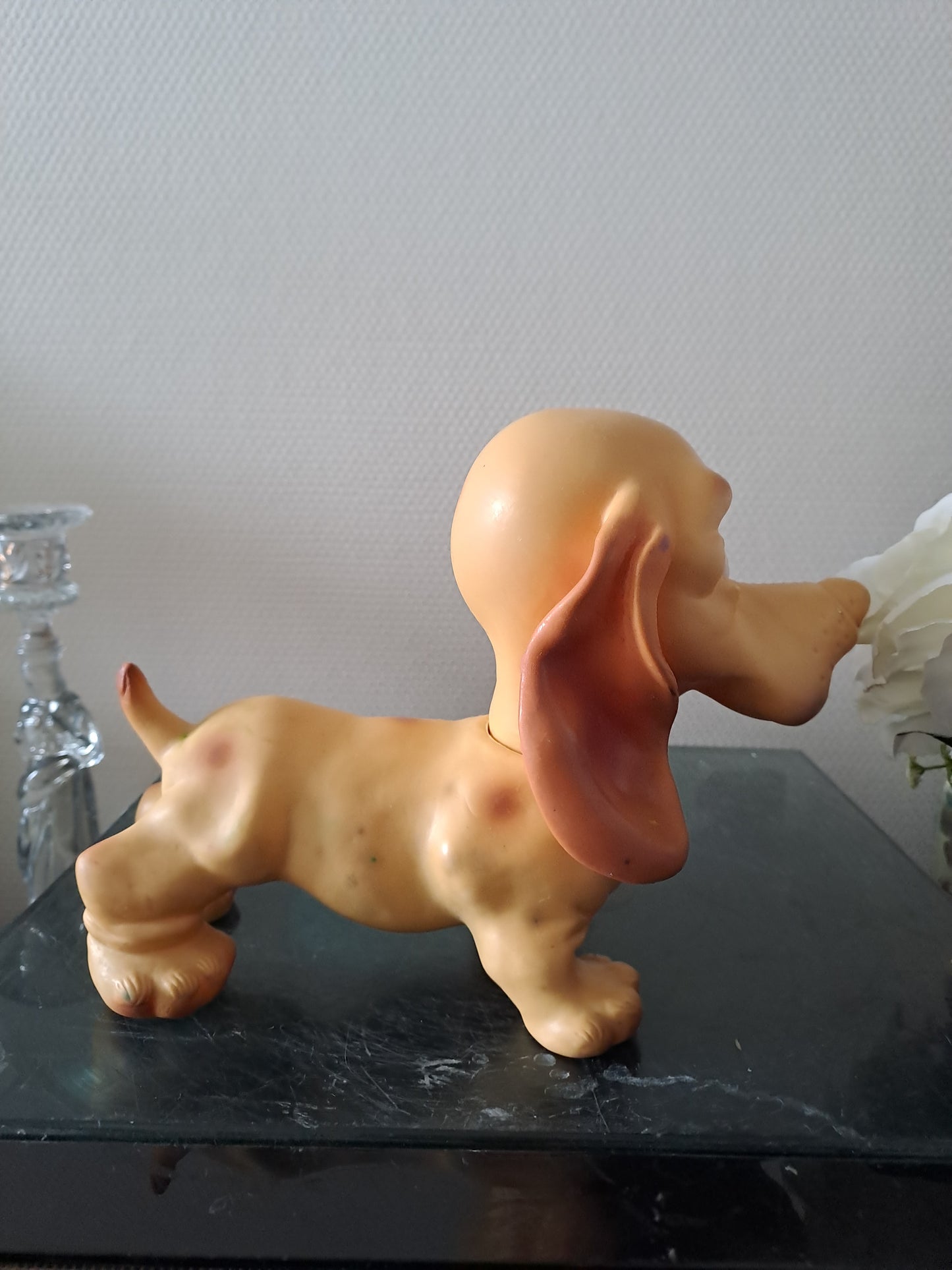 Chien. Pouet-Pouet. Vintage.