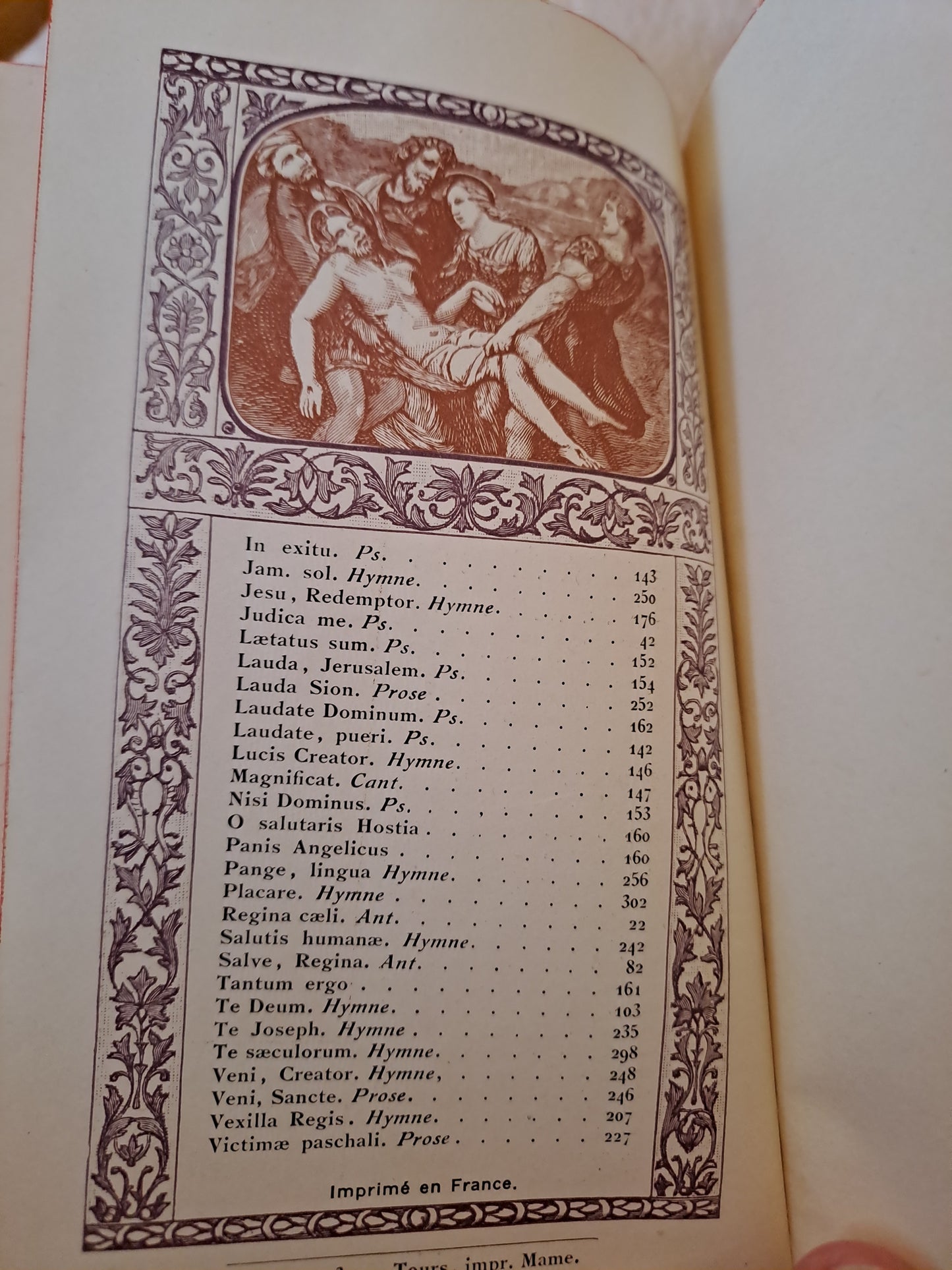 Missel romain contenant les offices de tous les dimanches et.....