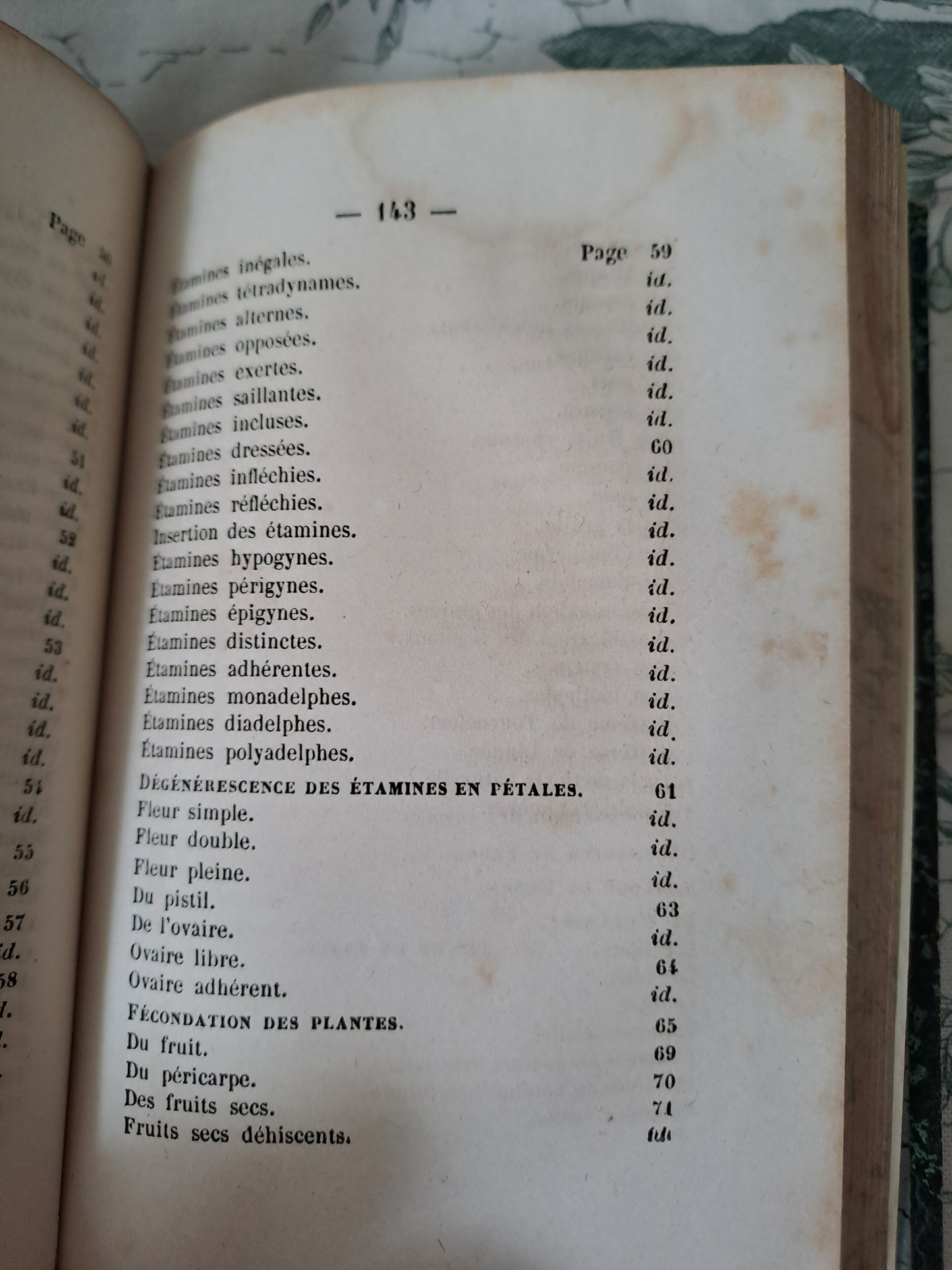 Botanique/ géologie. Nouveau spectacle de la nature ou Dieu et ses œuvres. 1842. Ancien livre vintage catholique.