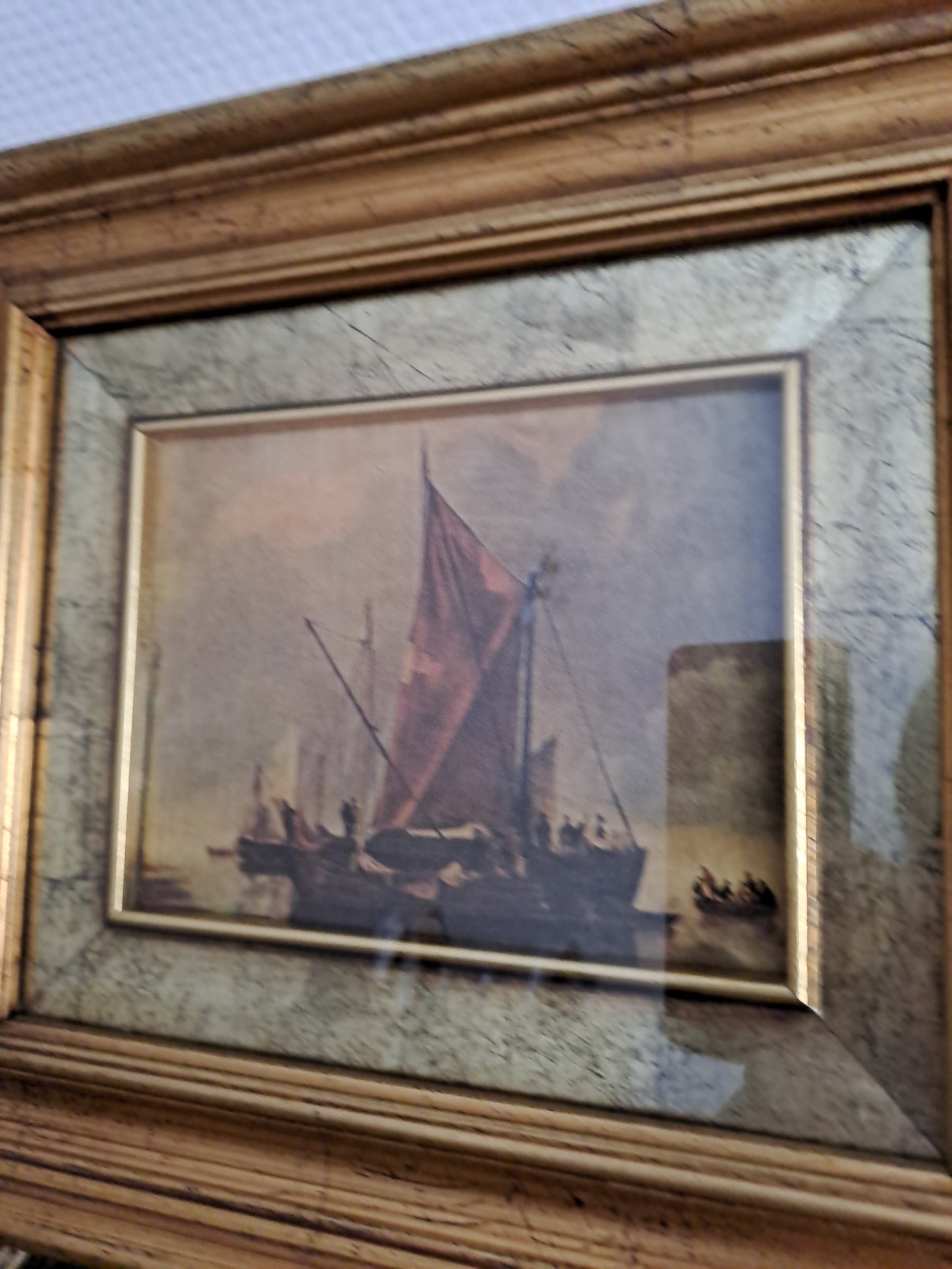 Cadre / tableau bateaux.