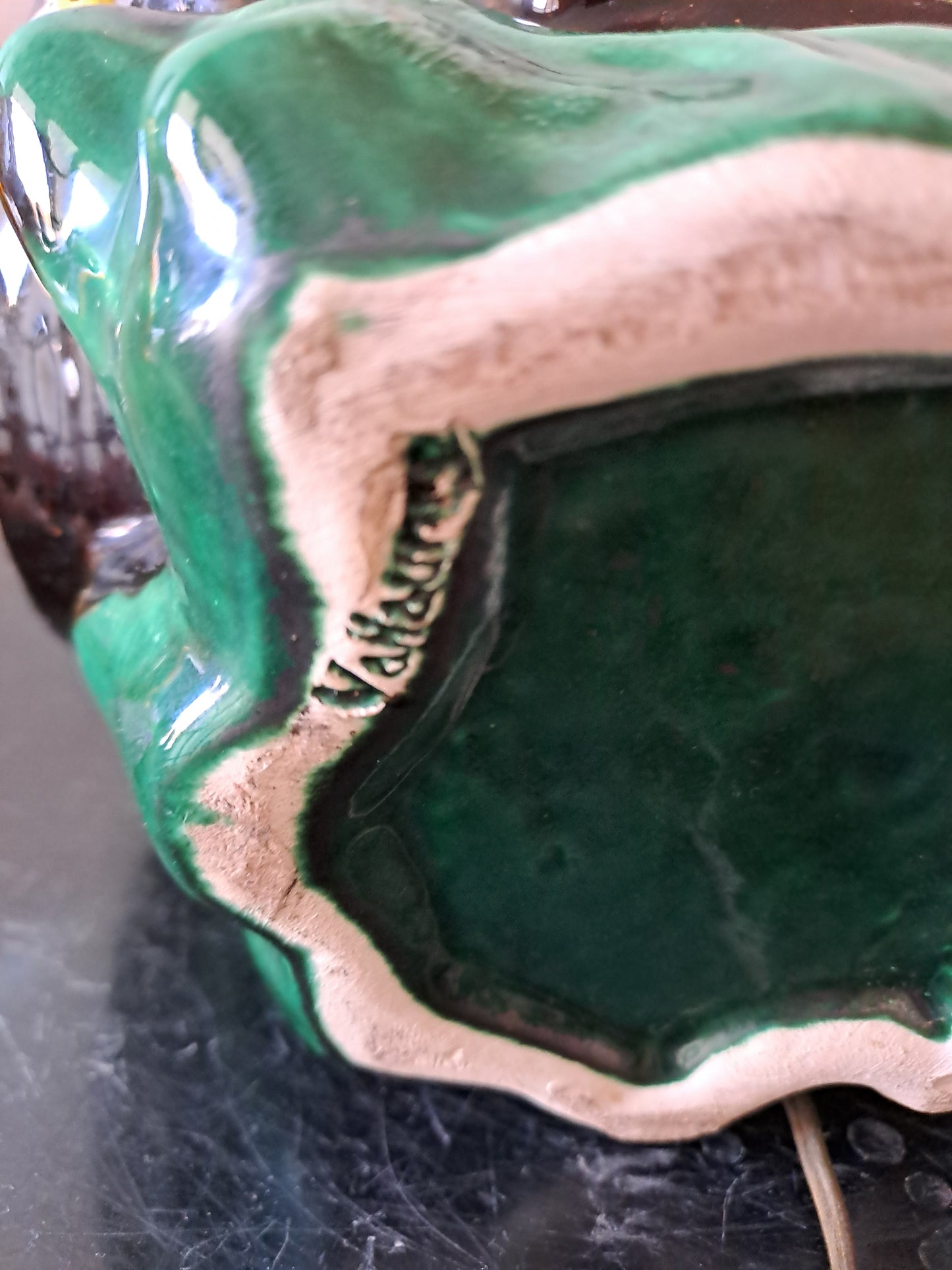 Lampe Vallauris en céramique. 1950 / 60.