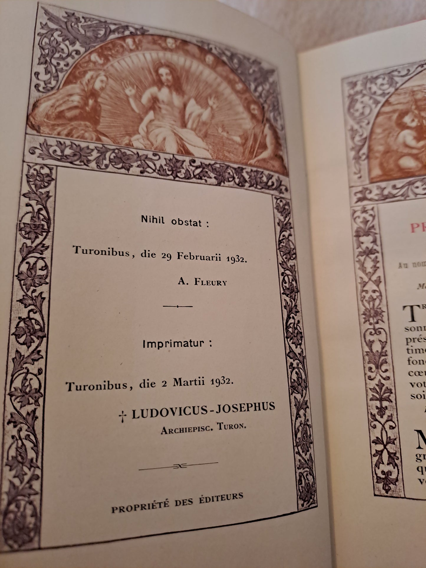 Missel romain contenant les offices de tous les dimanches et.....