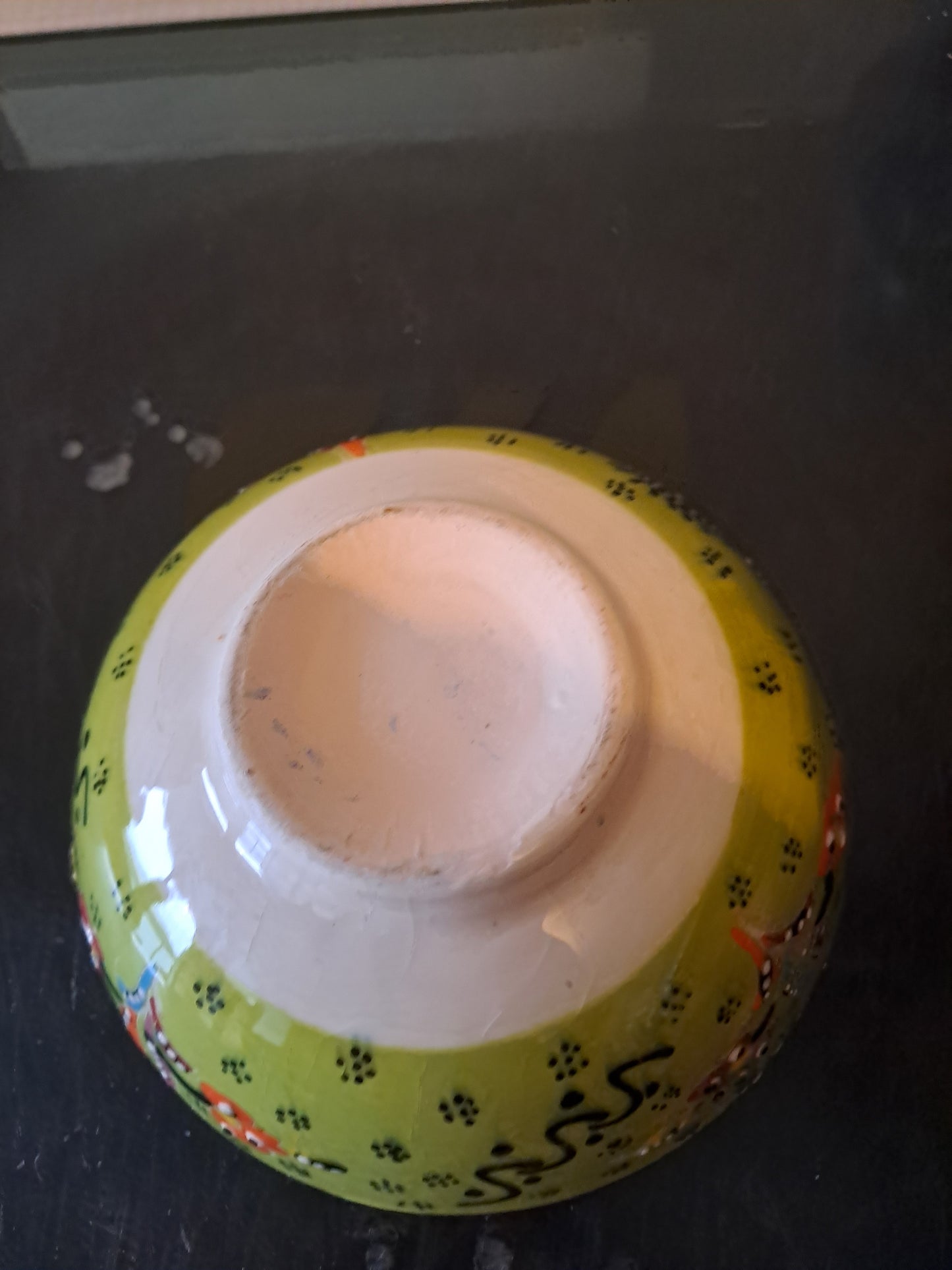 Bol À Riz. Porcelaine. Peint à la main. Ancien decoration vintage asie asiatique.