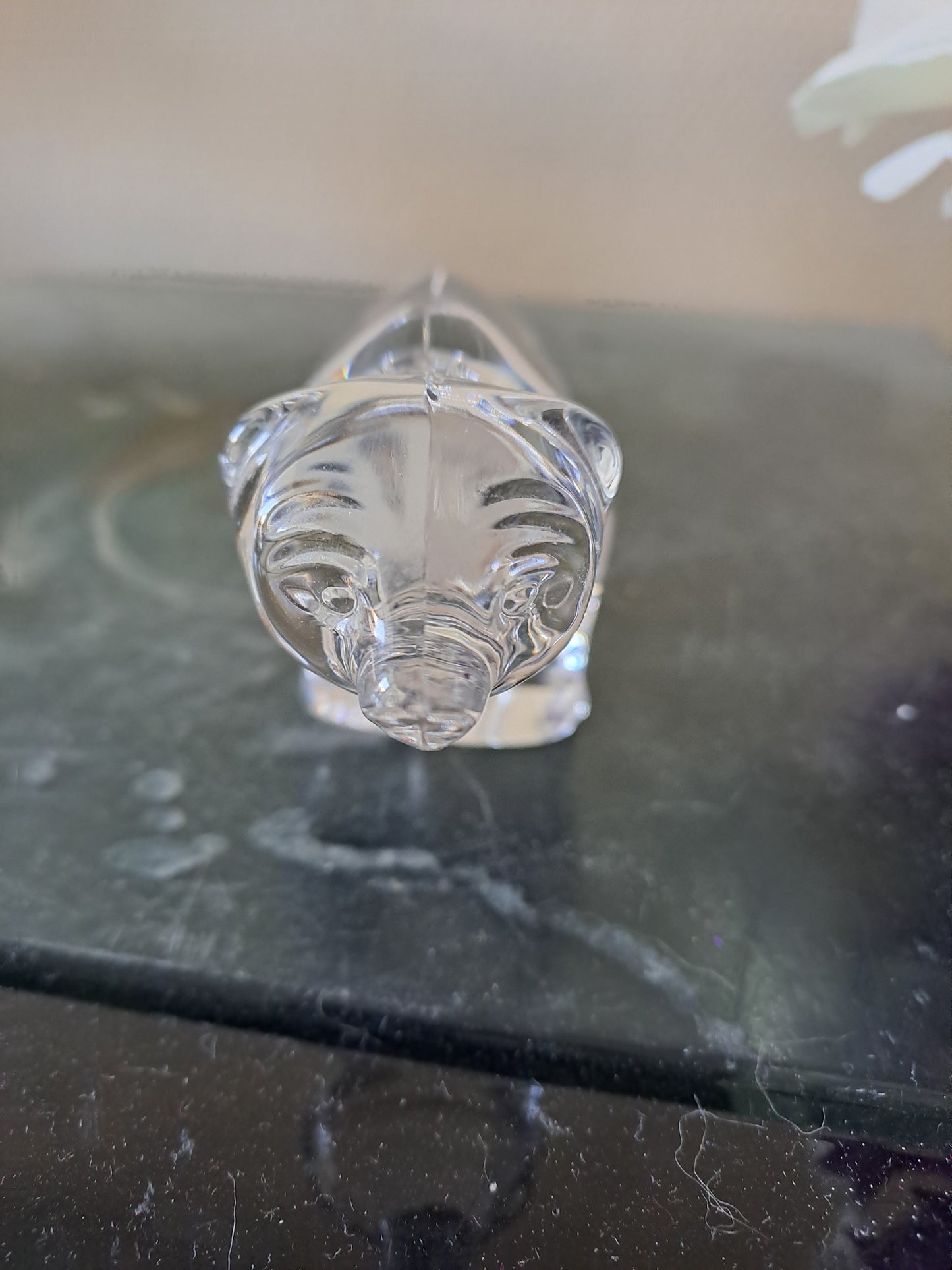 Ours en cristal Villeroy et Boch.