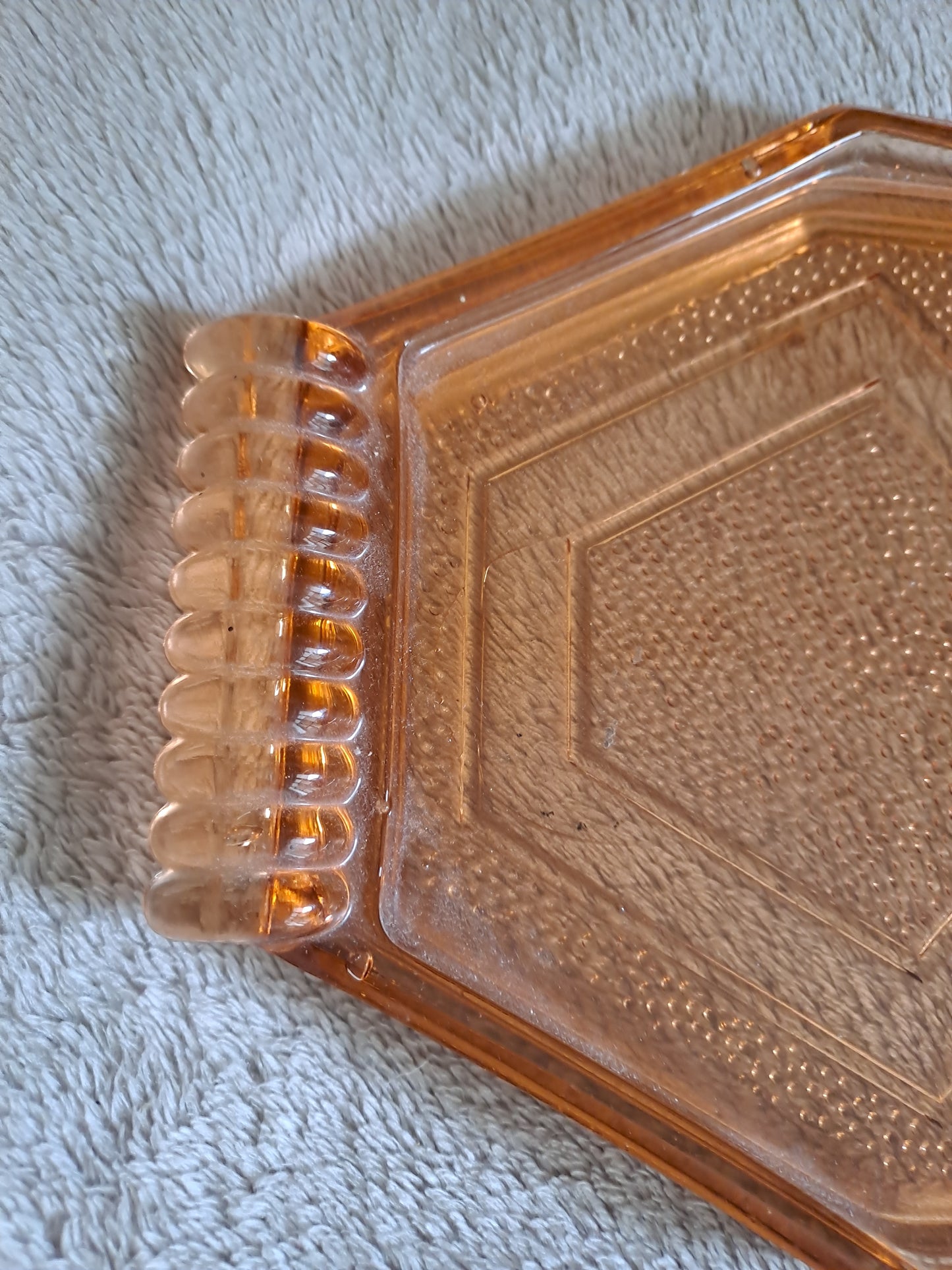 Plat De Service à Liqueur. Art deco.