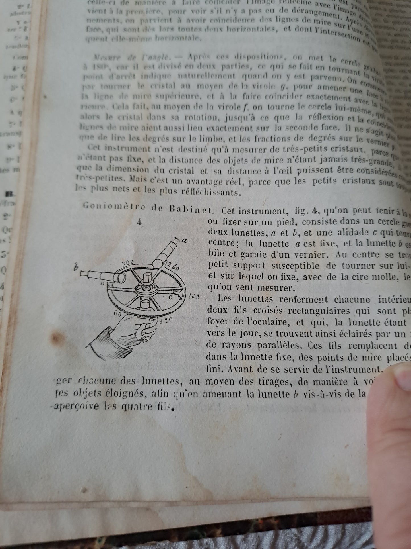Cours élémentaire d'histoire naturelle  minéralogie et géologie. Par Beudant. 1858. Ancien livre vintage catholique.