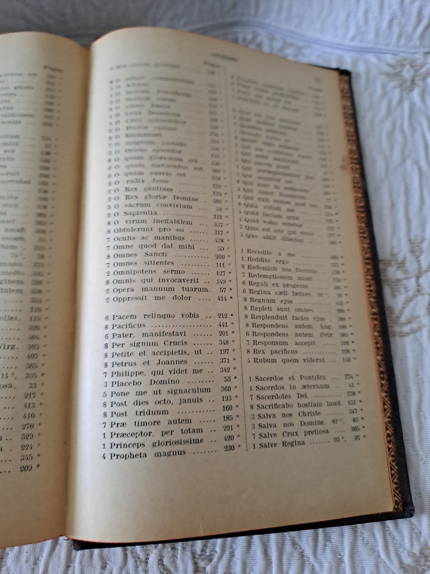 Vespéral Dominical en Notation Gregorienne Et Clef De Sol. 1926.