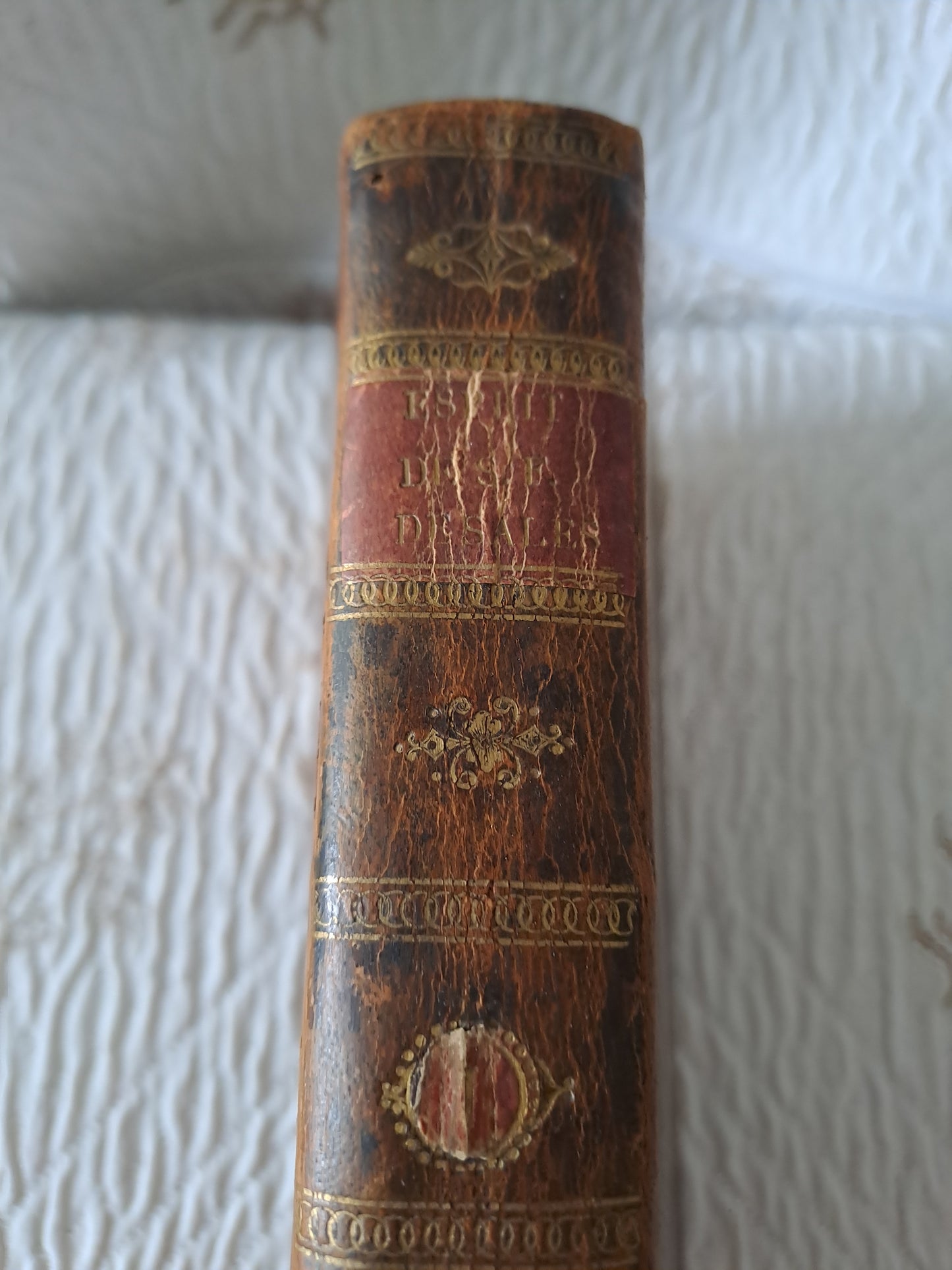 L'esprit de Saint François de Sales. T1. 1816. Ancien livre vintage catholique.