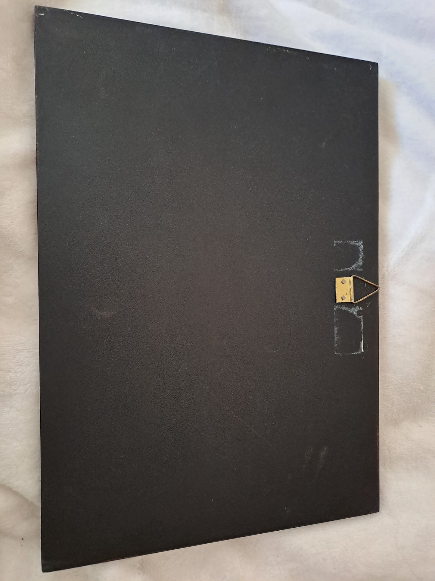 Panneau De Laque Marquetés Instration De Nacre. Chevaux aux galops. Ancien décoration vintage asie asiatique.