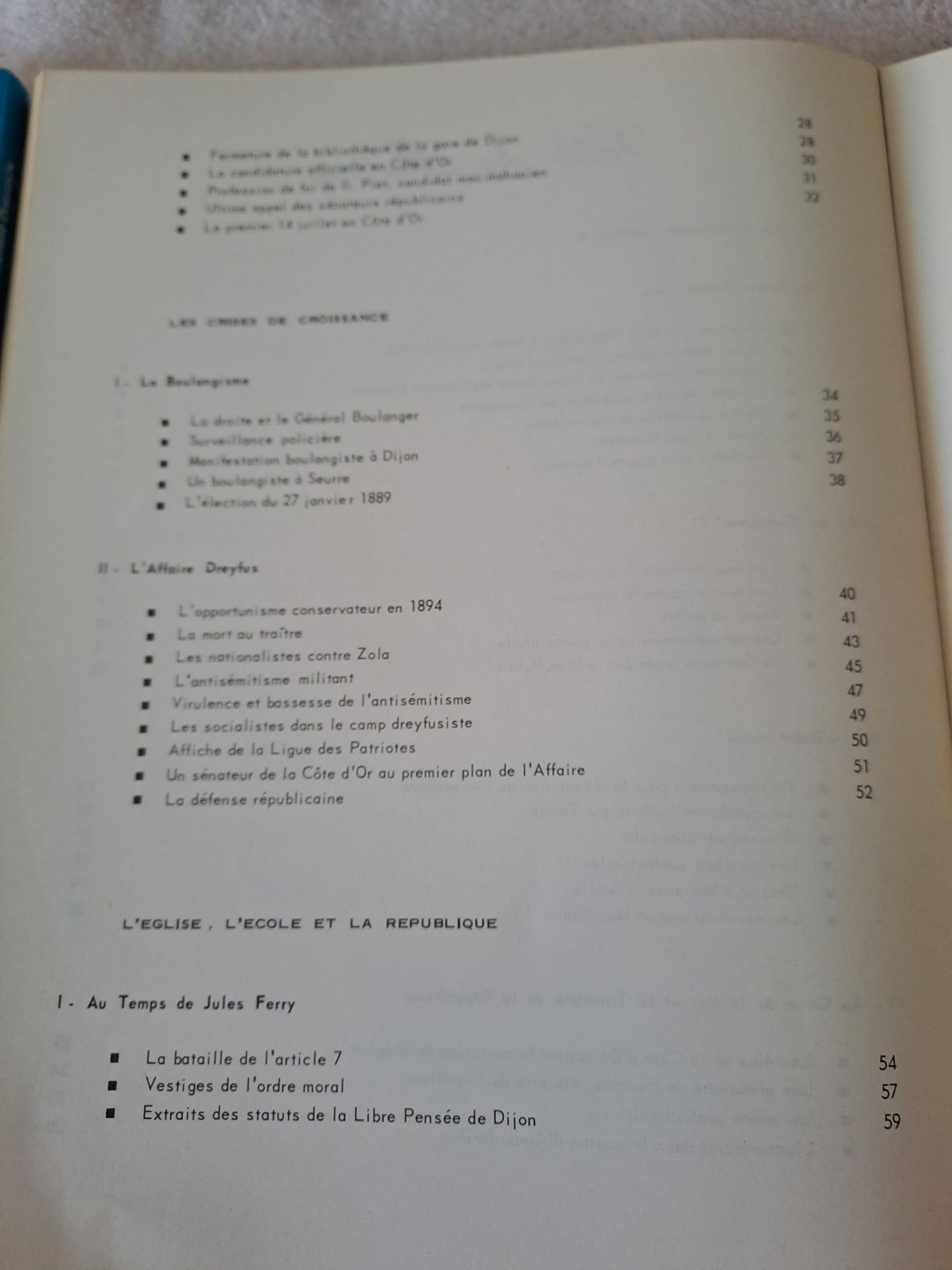 Livre. La IIIe république en Côte-d'Or. 1870 - 1914.