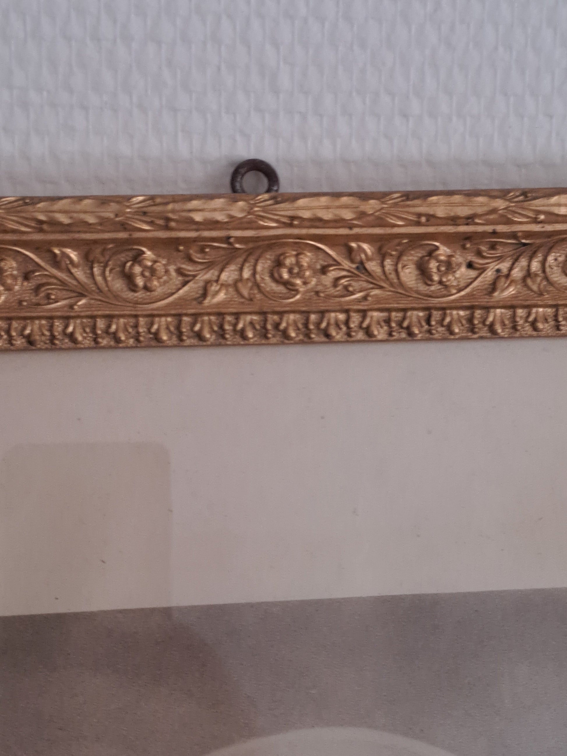 Gravure représentant Sainte Thérèse De L'enfant Jesus de la Sainte-Face. 52 cm x 42 cm.