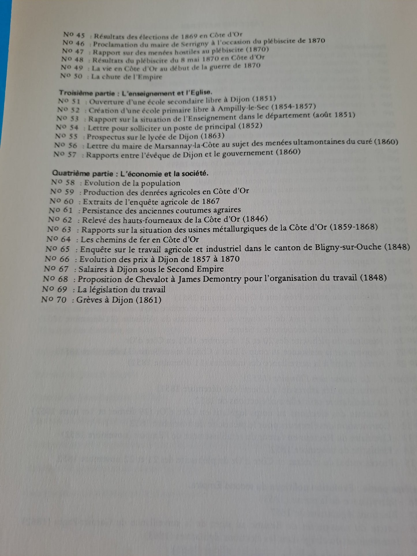 Livre. Livre.
La Côte-d'Or sous la seconde république et le second empire. 1848 - 1870.