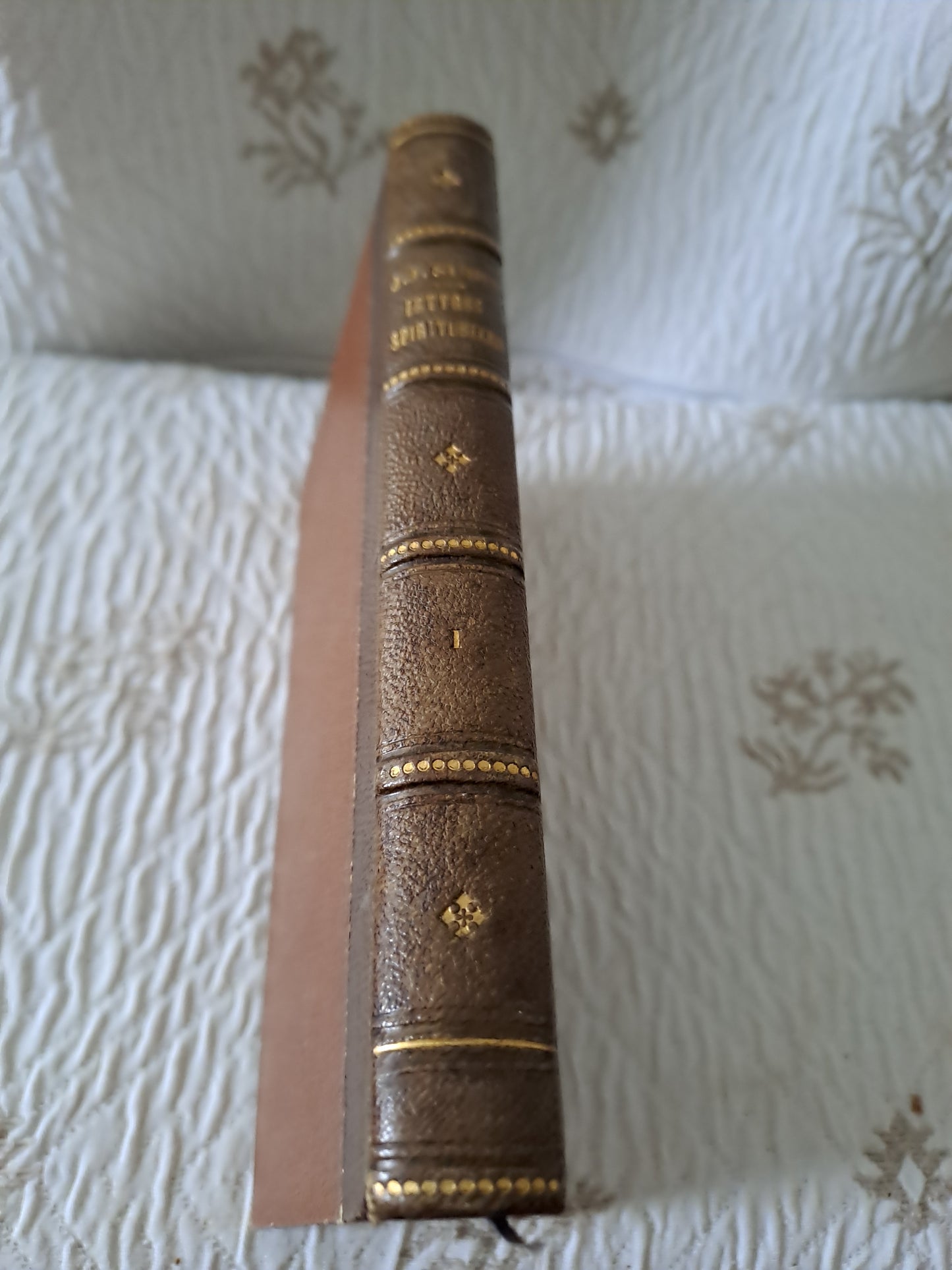 Livre. Lettres spirituelles par le Révérend Père J.  J.  Surin. 1846.