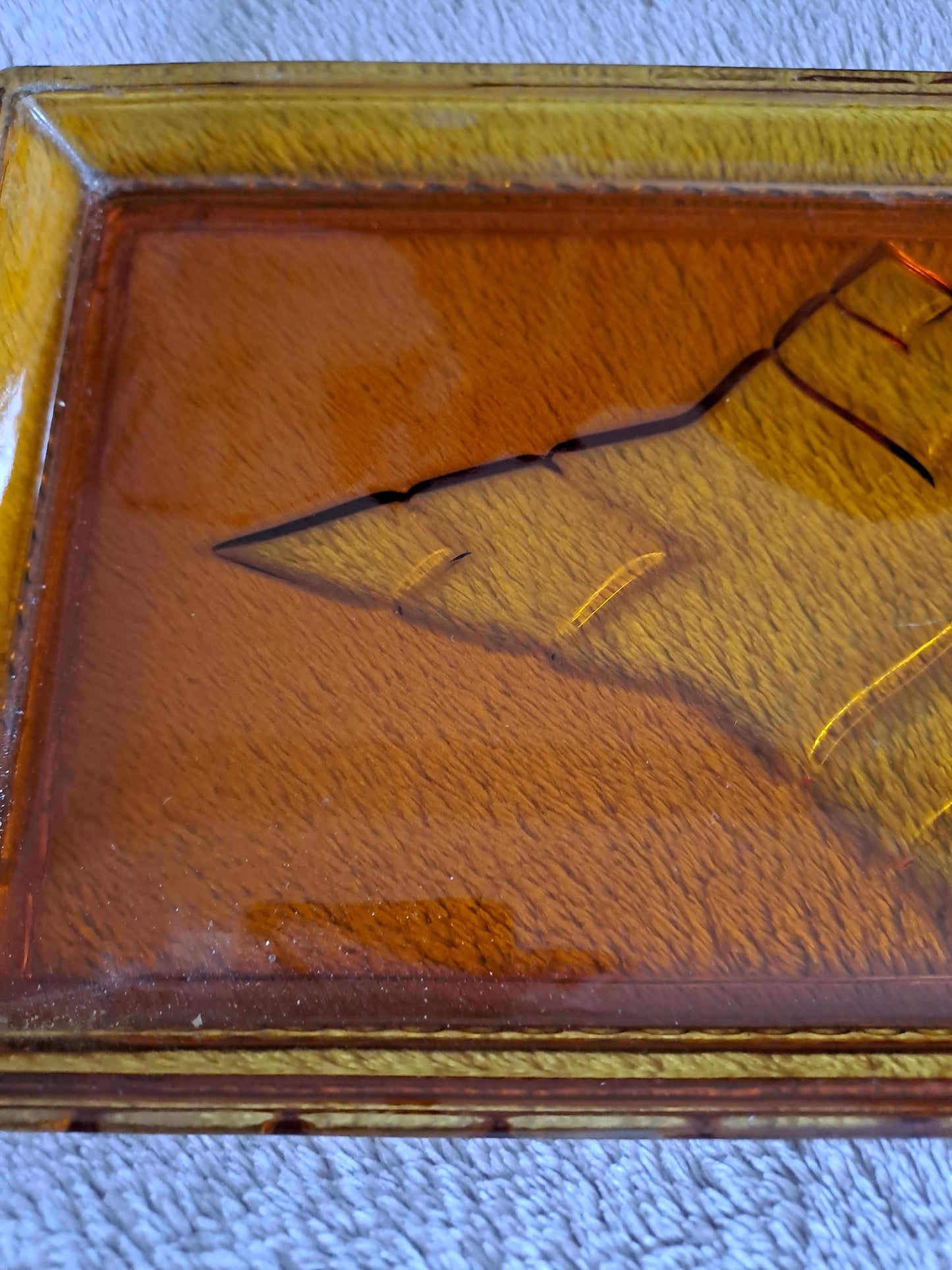 Plateau de service. Art deco.