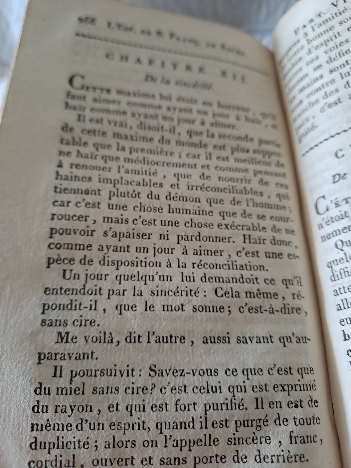 L'esprit de Saint François de Sales. T1. 1816. Ancien livre vintage catholique.
