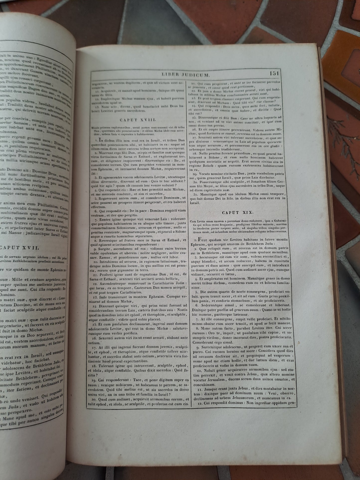Biblia sacra Vulgate editionis Sixti V pontificus maximi Jessu recognita Clementis VIII Auctoritate edita. 1827.