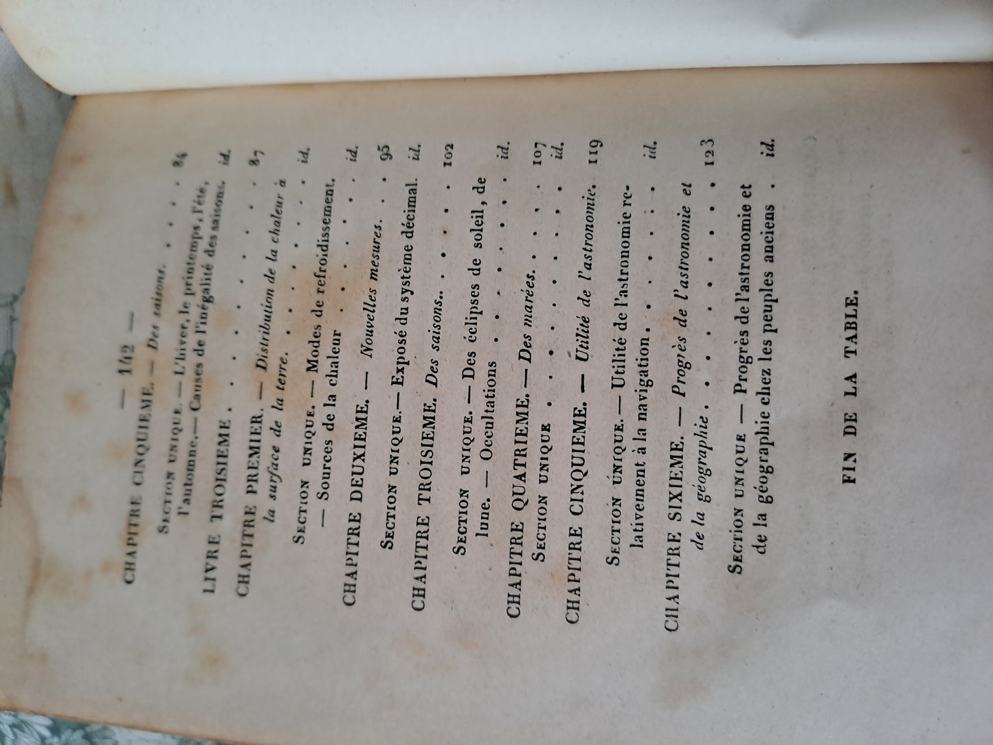 Physique/ astronomie. Nouveau spectacle de la nature ou Dieu et ses œuvres. 1842. Ancien livre vintage catholique.