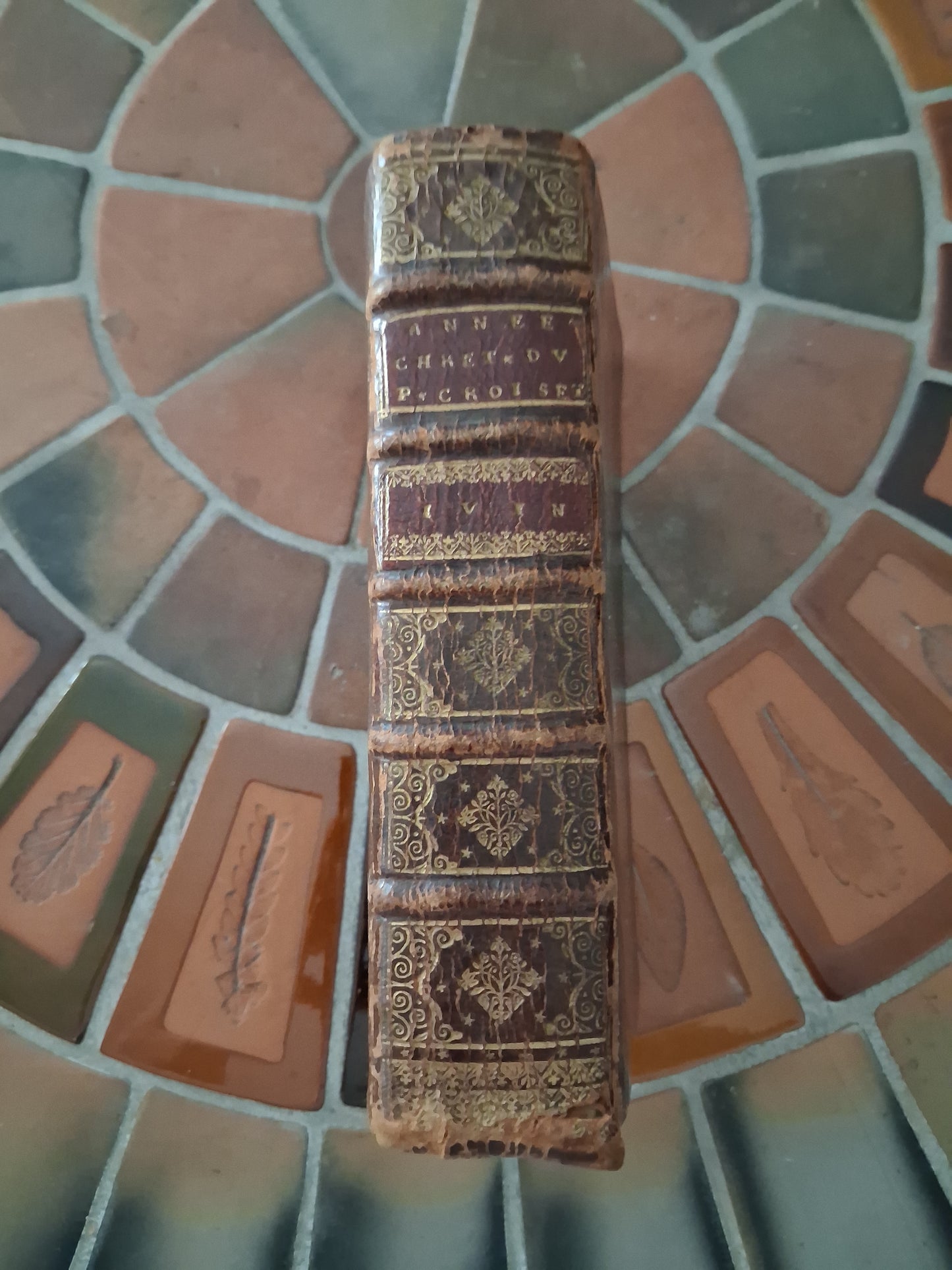 Année chretienne. Juin 1717. Exercices de piété pour tous les jours. Ancien livre vintage catholique.