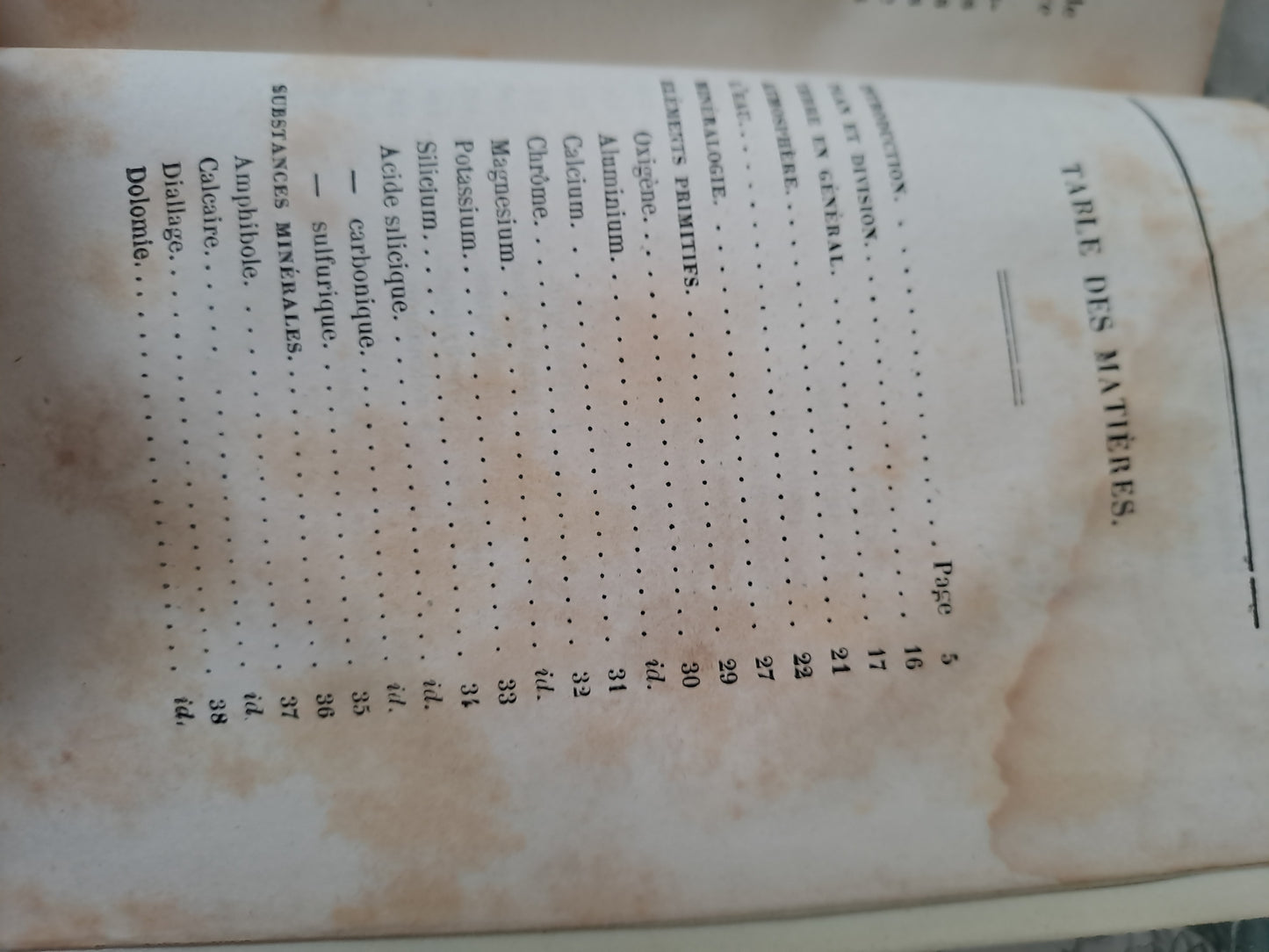 Botanique/ géologie. Nouveau spectacle de la nature ou Dieu et ses œuvres. 1842. Ancien livre vintage catholique.