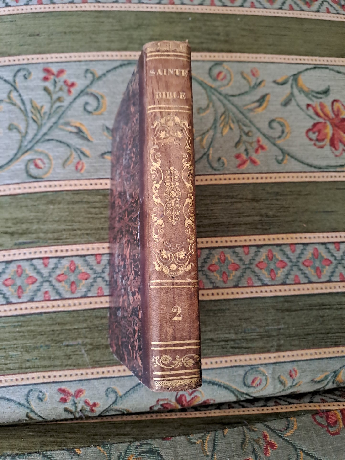 Bible. T2. 1835. R P De Carrières Commentaires De Menochius.
