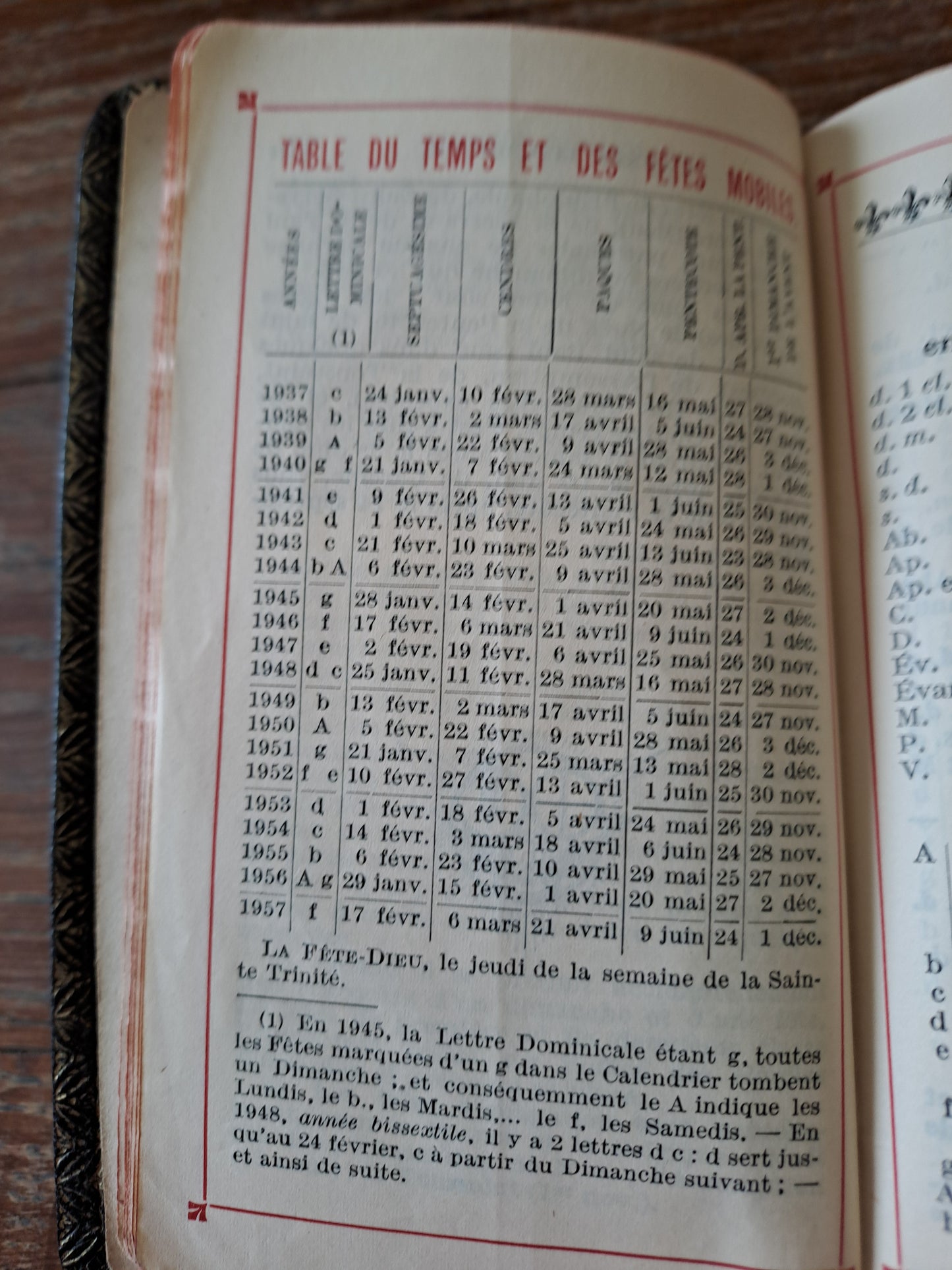 Missel vespéral des quatres saisons. Hiver. Ancien livre de prières catholique vintage.