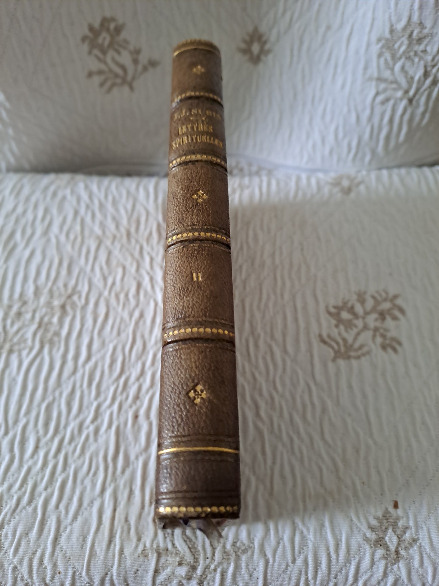 Livre. Lettres spirituelles Tome 2. Par le Révérend Père J.  J. Surin. 1843.