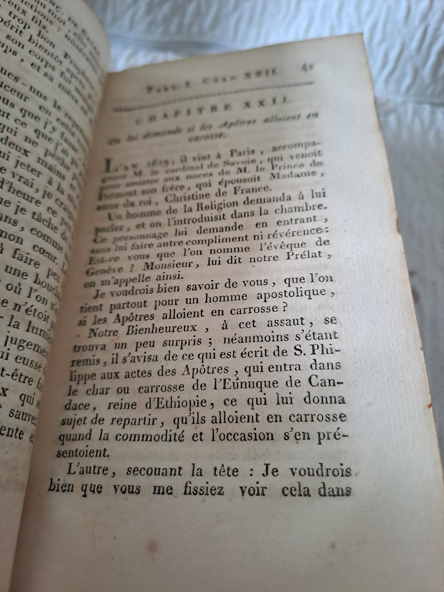 L'esprit de Saint François de Sales. T1. 1816. Ancien livre vintage catholique.