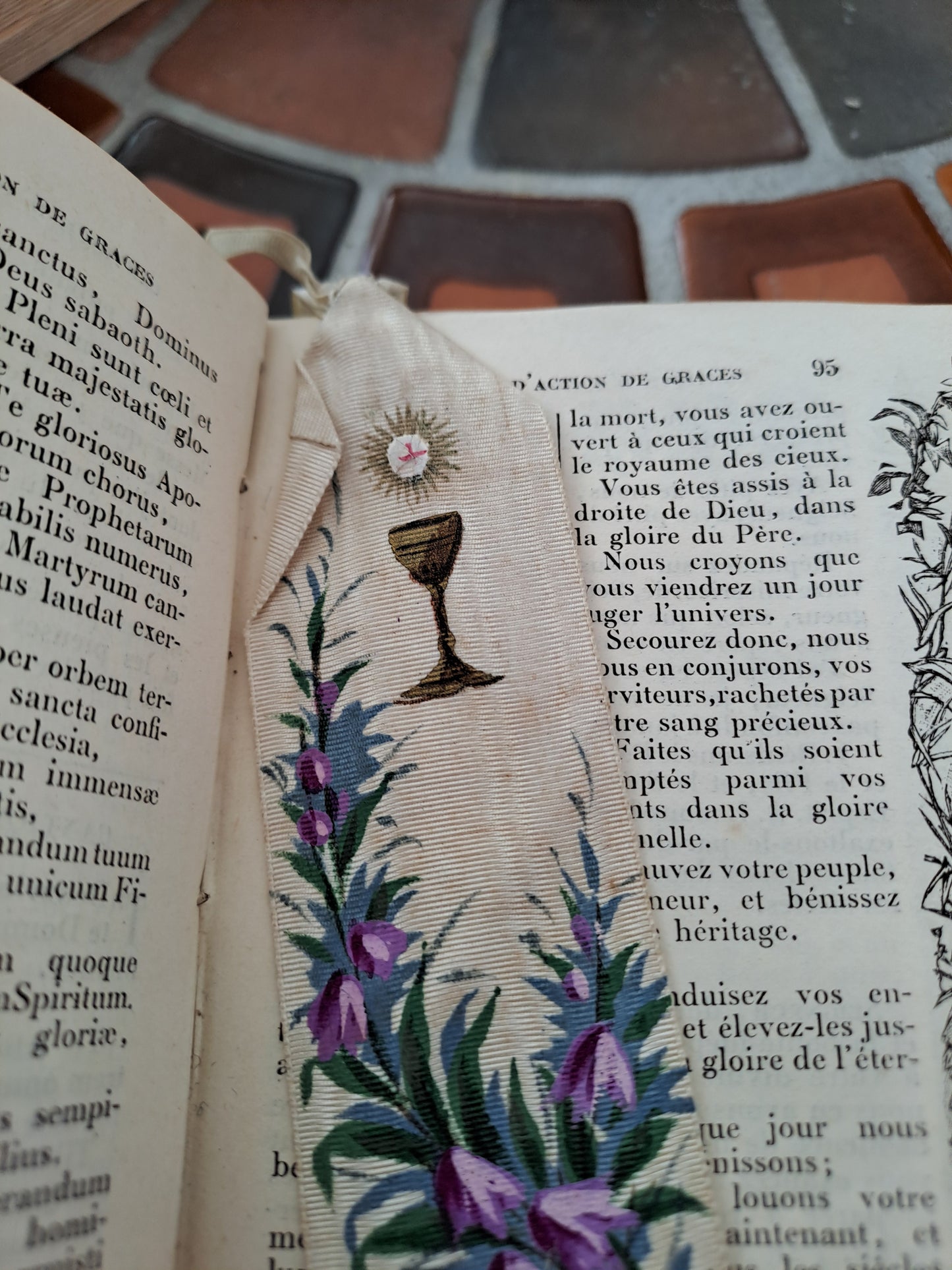 Missel de la nativité. Imprimatur. Ancien livre vintage catholique.