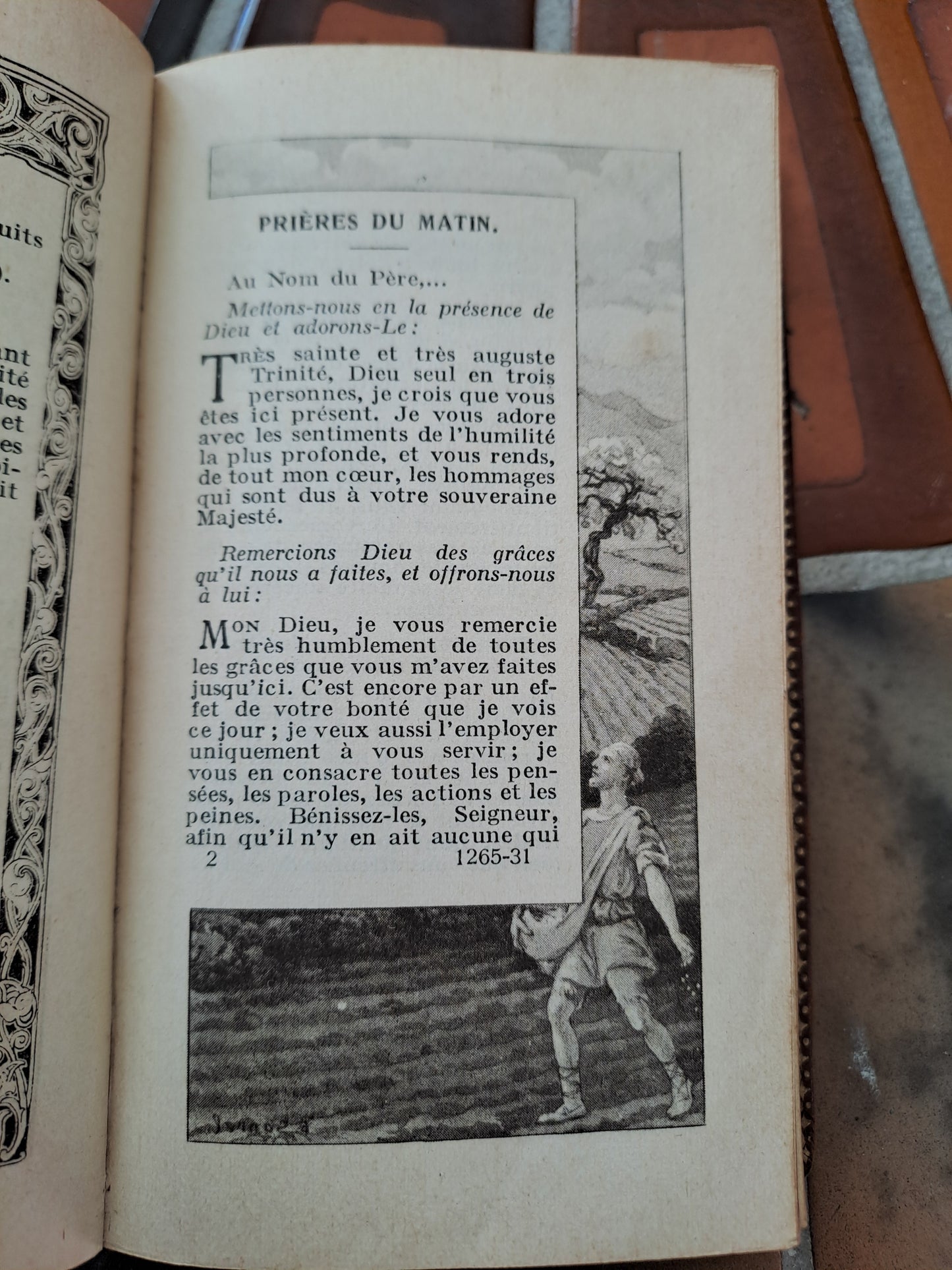 Missel des paraboles. N°1265. Imprimatur. Ancien livre vintage catholique.
