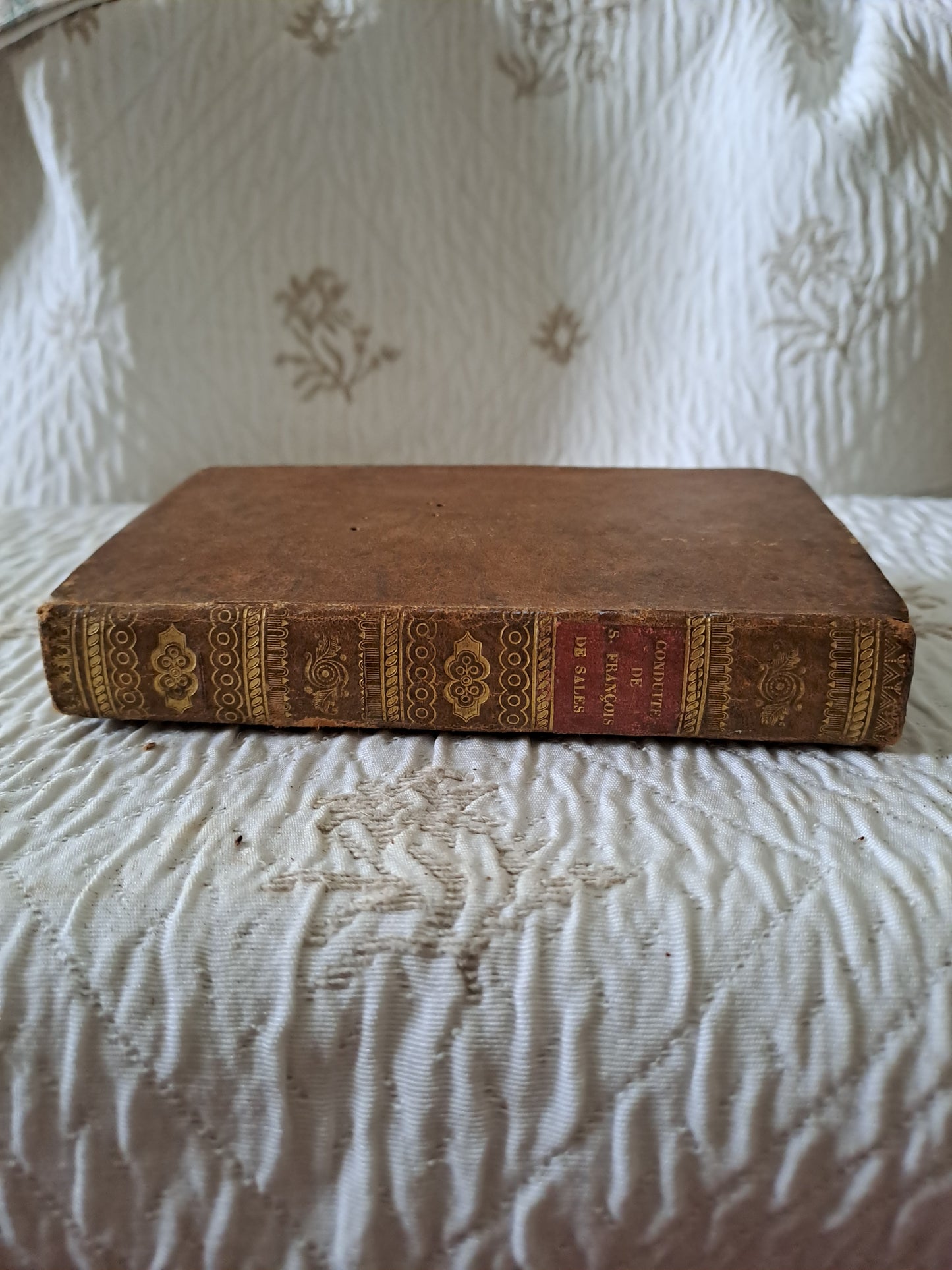 Livre. La véritable conduite de saint François de Sales. 1828.