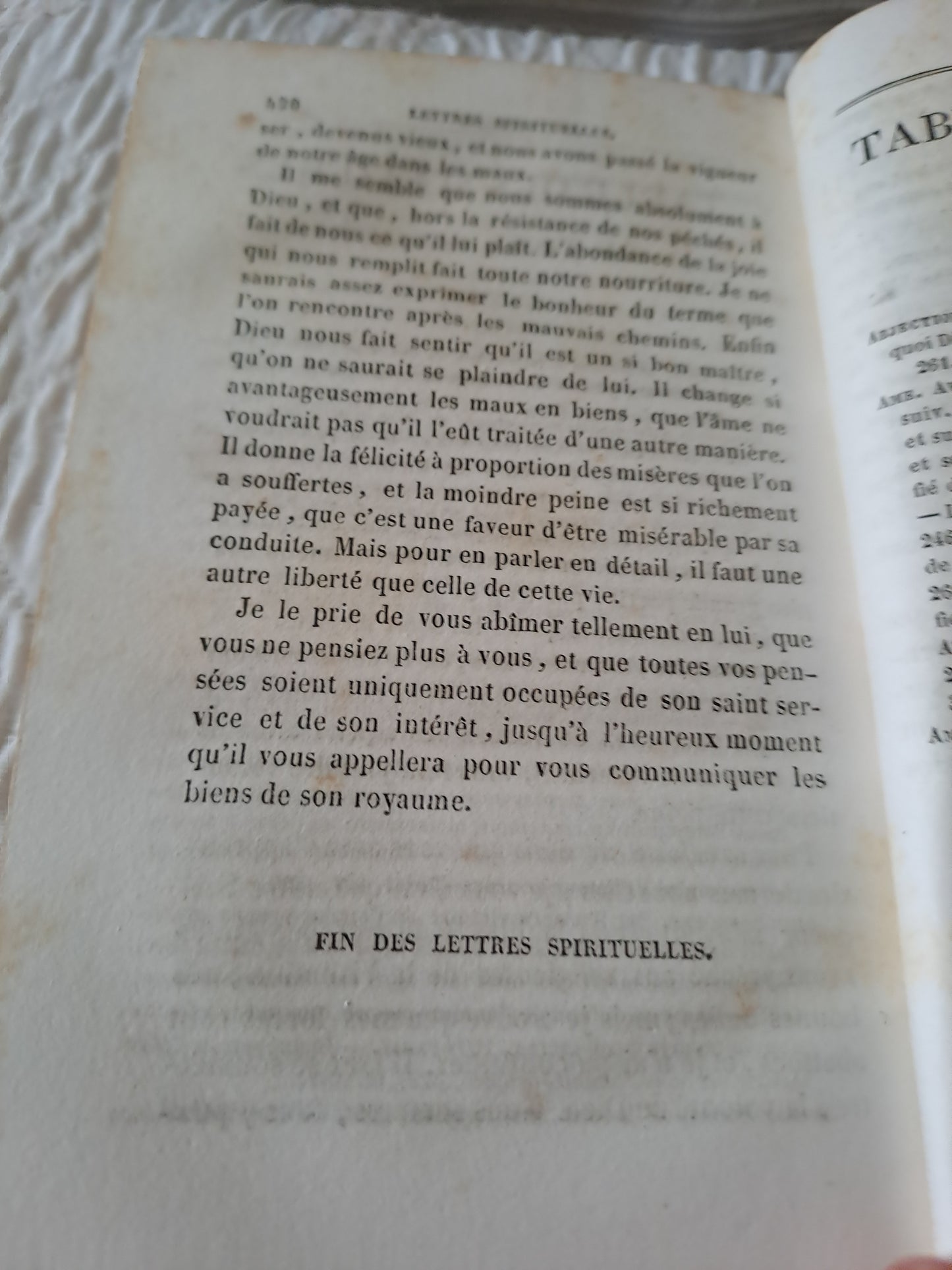 Livre. Lettres spirituelles Tome 2. Par le Révérend Père J.  J. Surin. 1843.