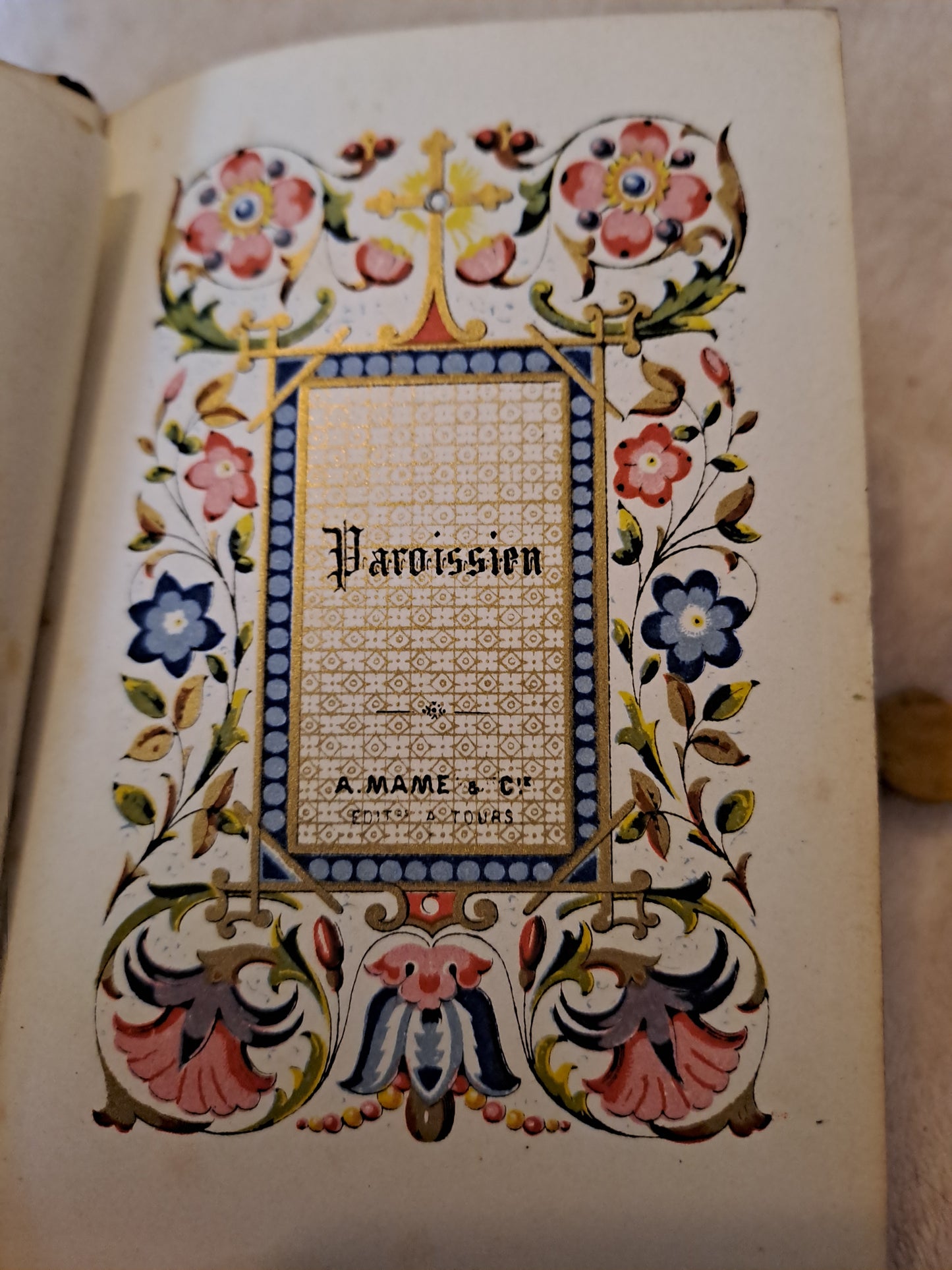 Paroissien à l'usage des diocèses qui suivent le rite de Paris contenant les offices de tous les dimanches.....