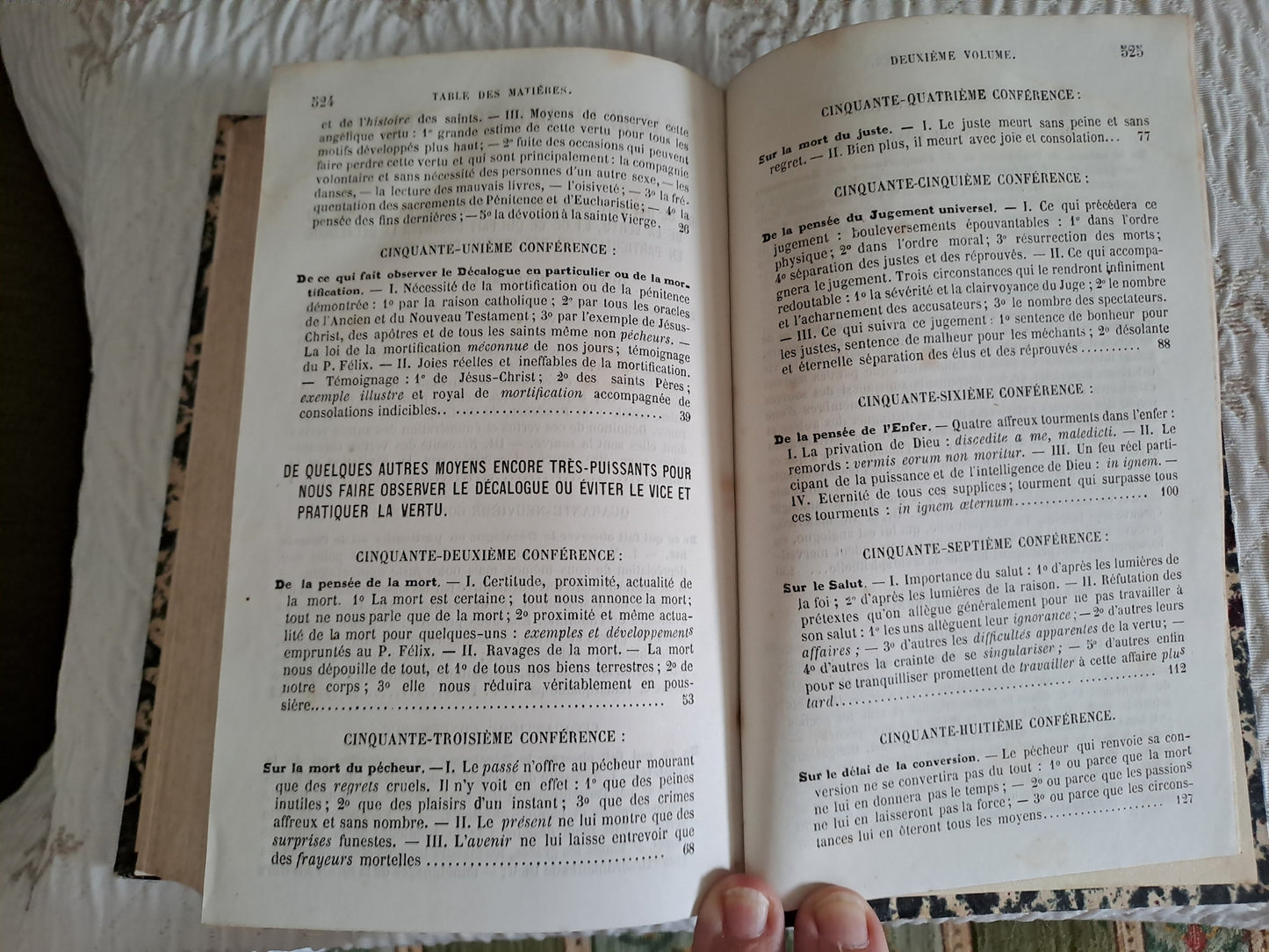 Cours et conférences sur la religion et les dogmes. Abbé Rua. T2. 1881. Ancien livre vintage catholique.