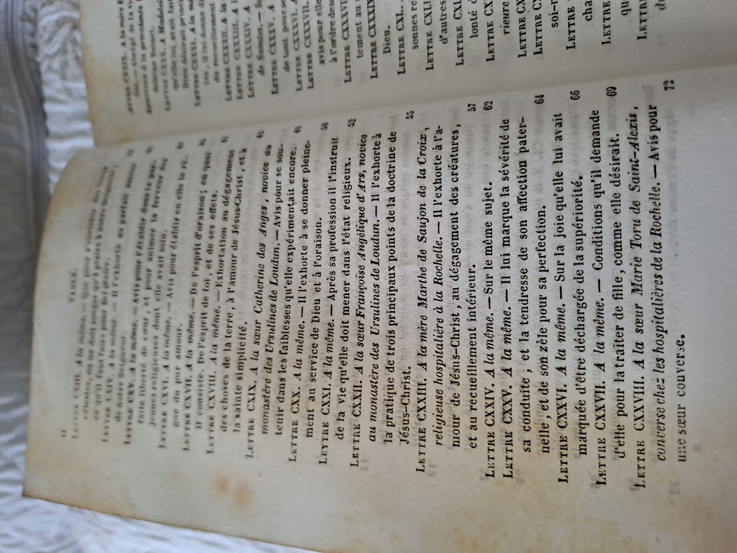 Livre. Lettres spirituelles Tome 2. Par le Révérend Père J.  J. Surin. 1843.