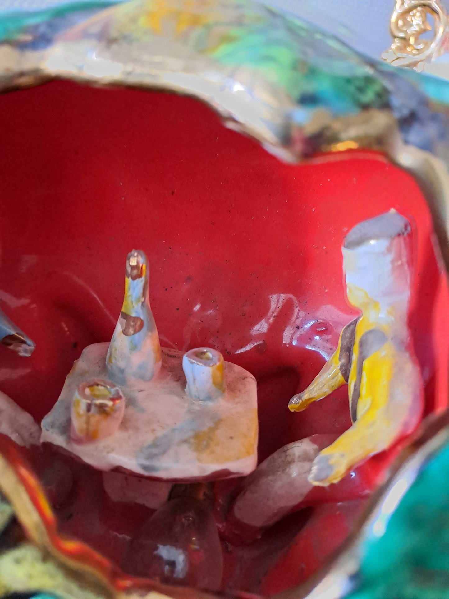 Lampe Vallauris en céramique. 1950 / 60.