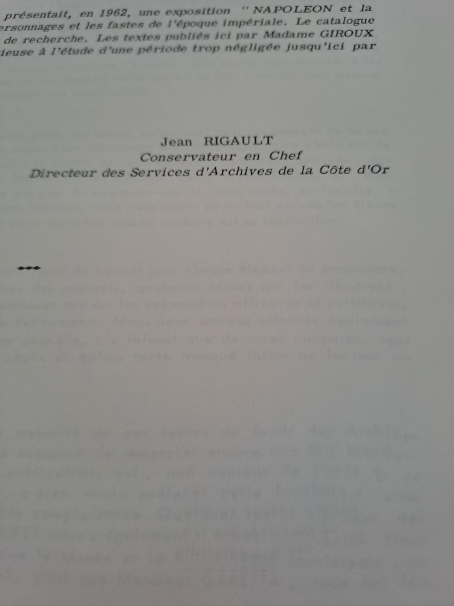 Livre. L'empire en Côte-d'Or.