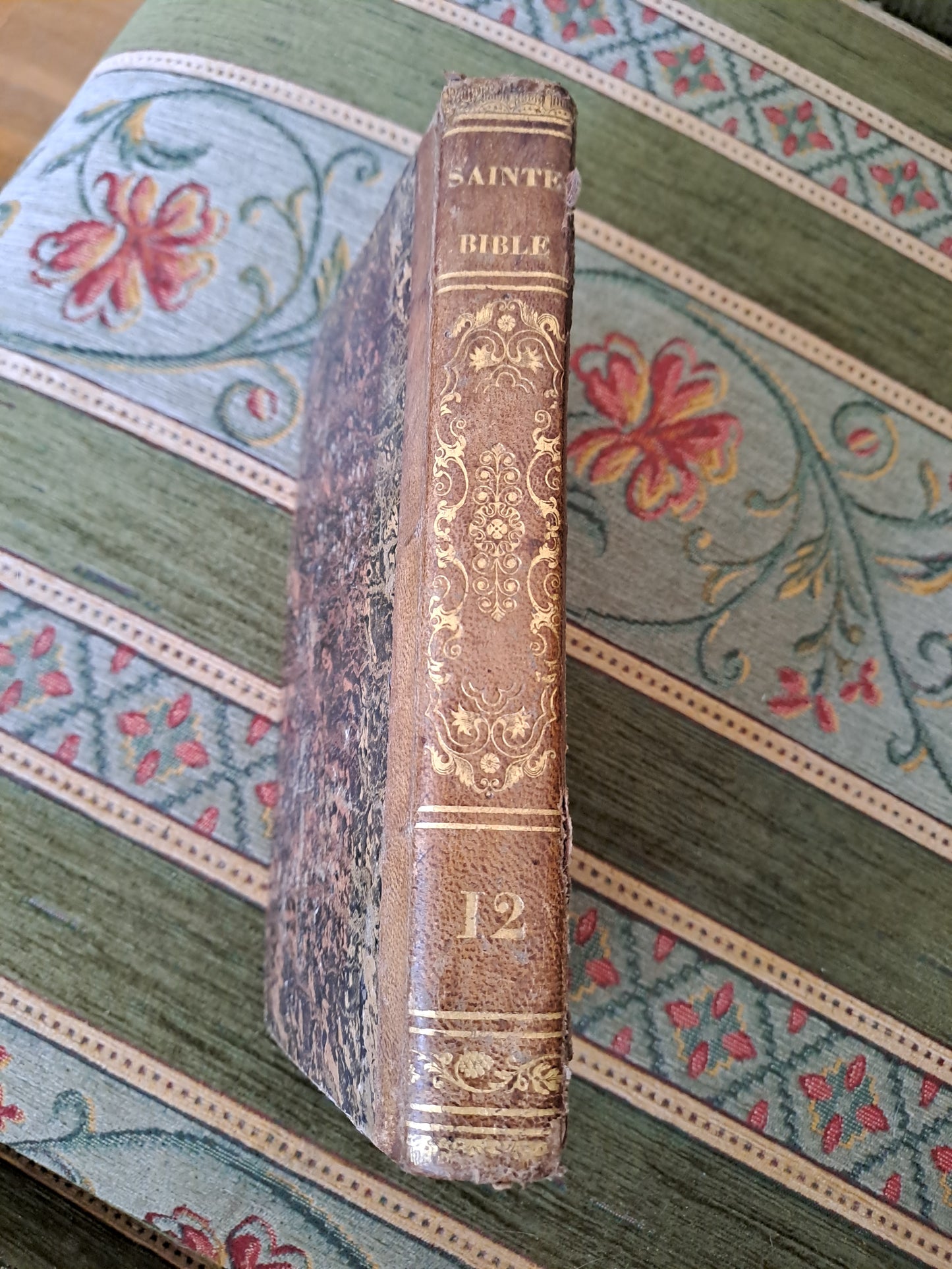 Bible. T12. 1835. R. P De Carrières Commentaires De Menochius.