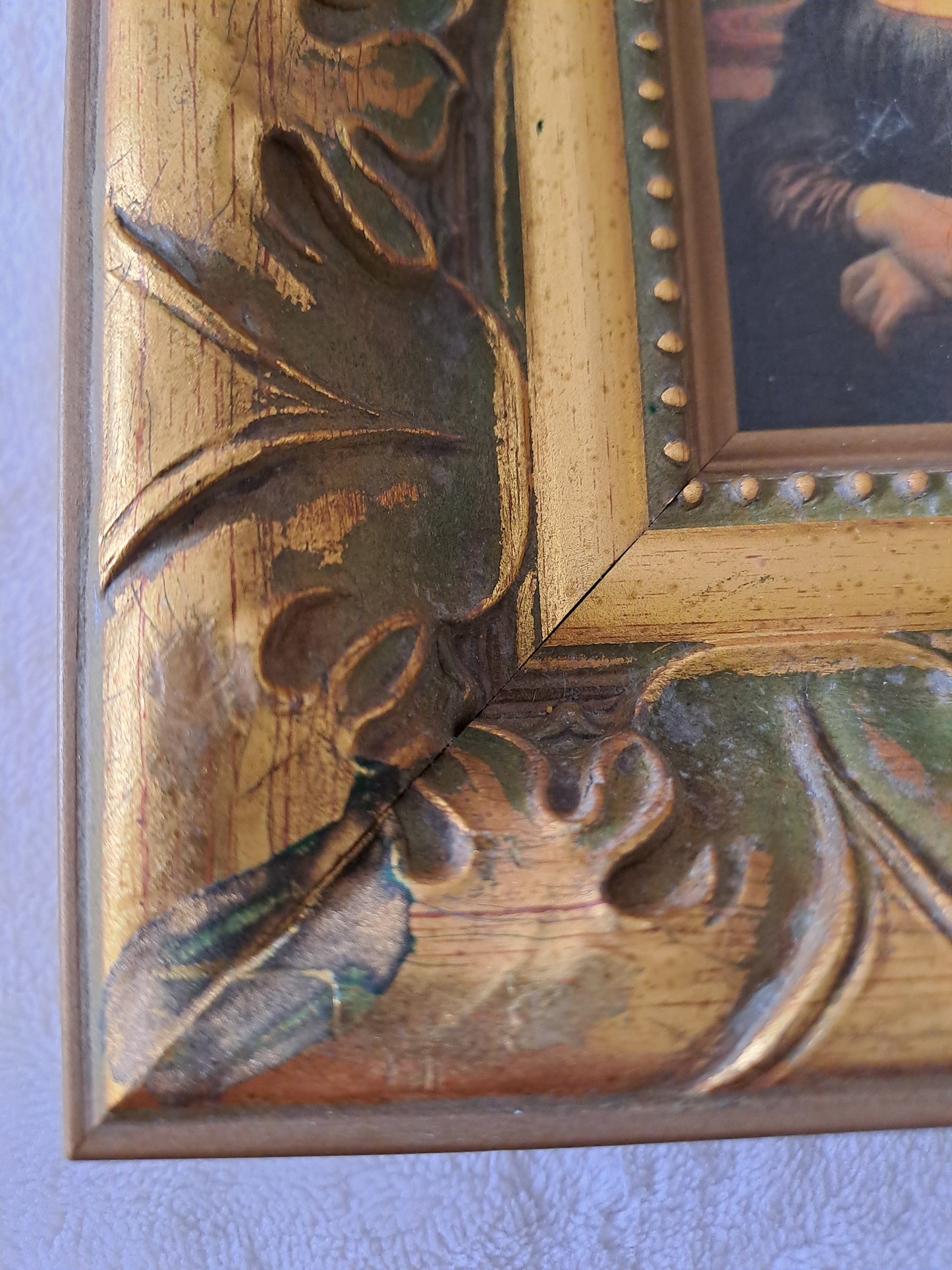 Cadre / tableau. La Joconde. Leonardo de Vinci : 1452 - 1519. Louvres, Paris.