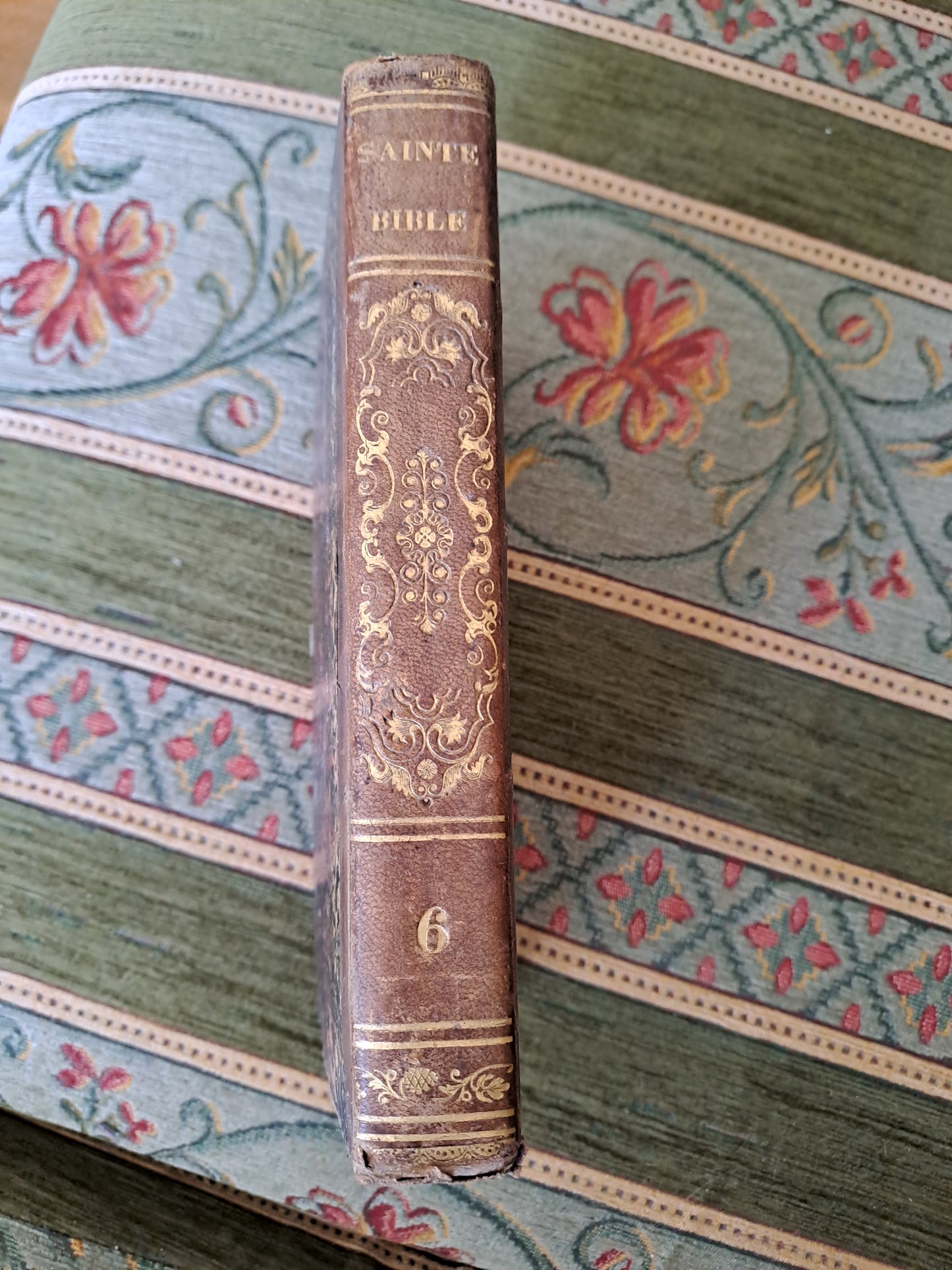 Bible. T6. 1835. R P De Carrières Commentaires De Menochius.
