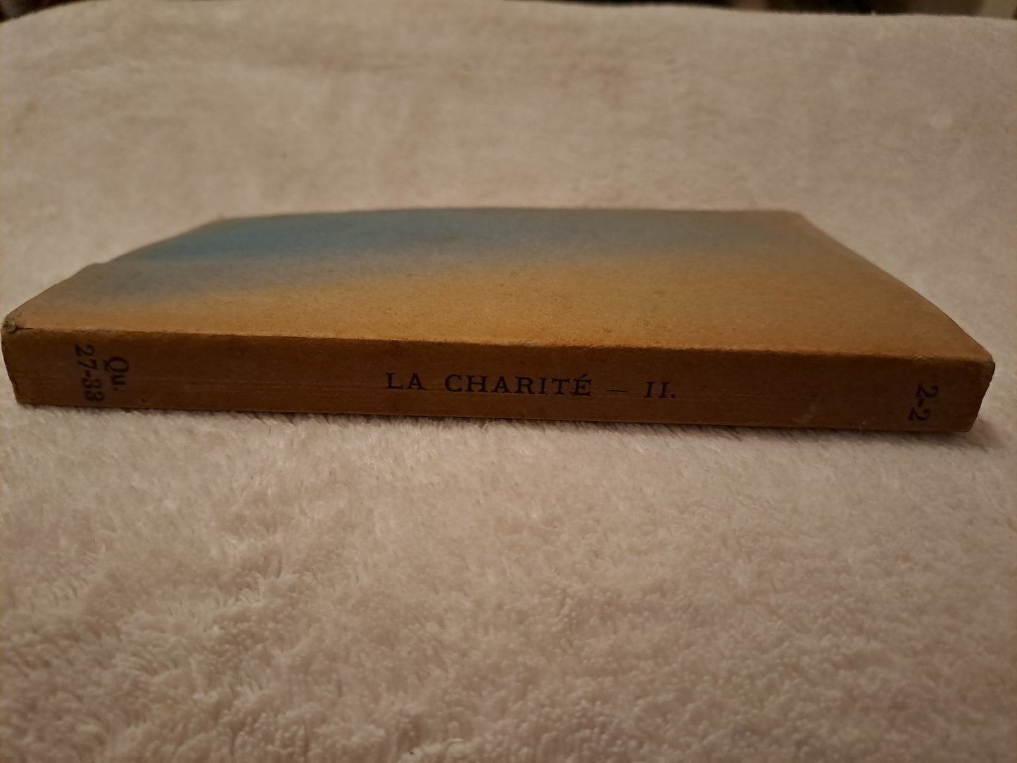 Somme theologique. La charité. Tome 2. 2a-2a, Questions 27-33. Saint Thomas D'Aquin. Ancien livre vintage catholique sacré-coeur.