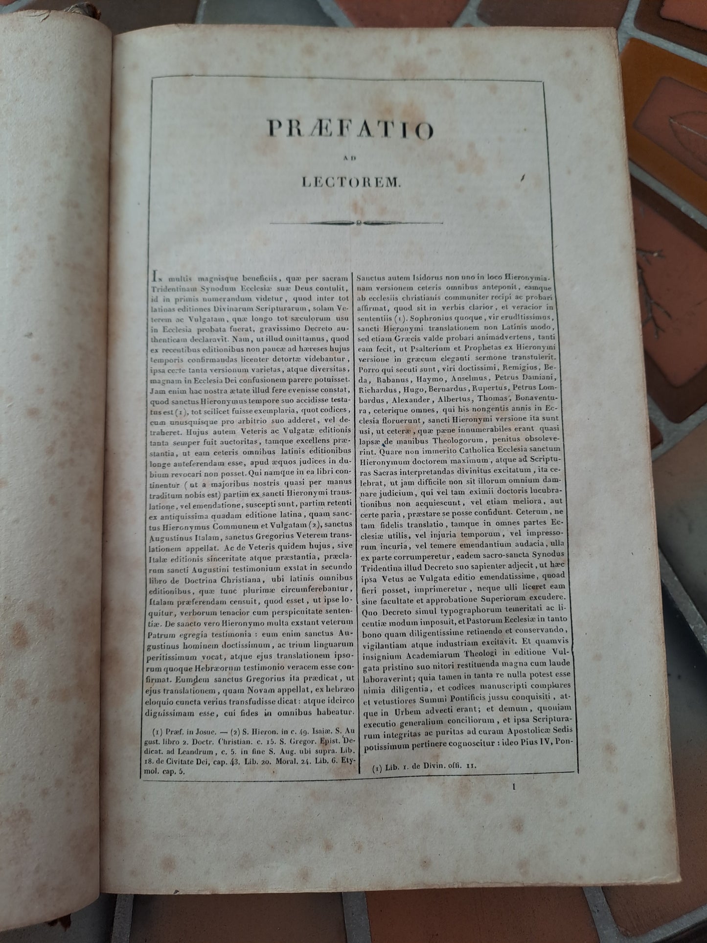 Biblia sacra Vulgate editionis Sixti V pontificus maximi Jessu recognita Clementis VIII Auctoritate edita. 1827.