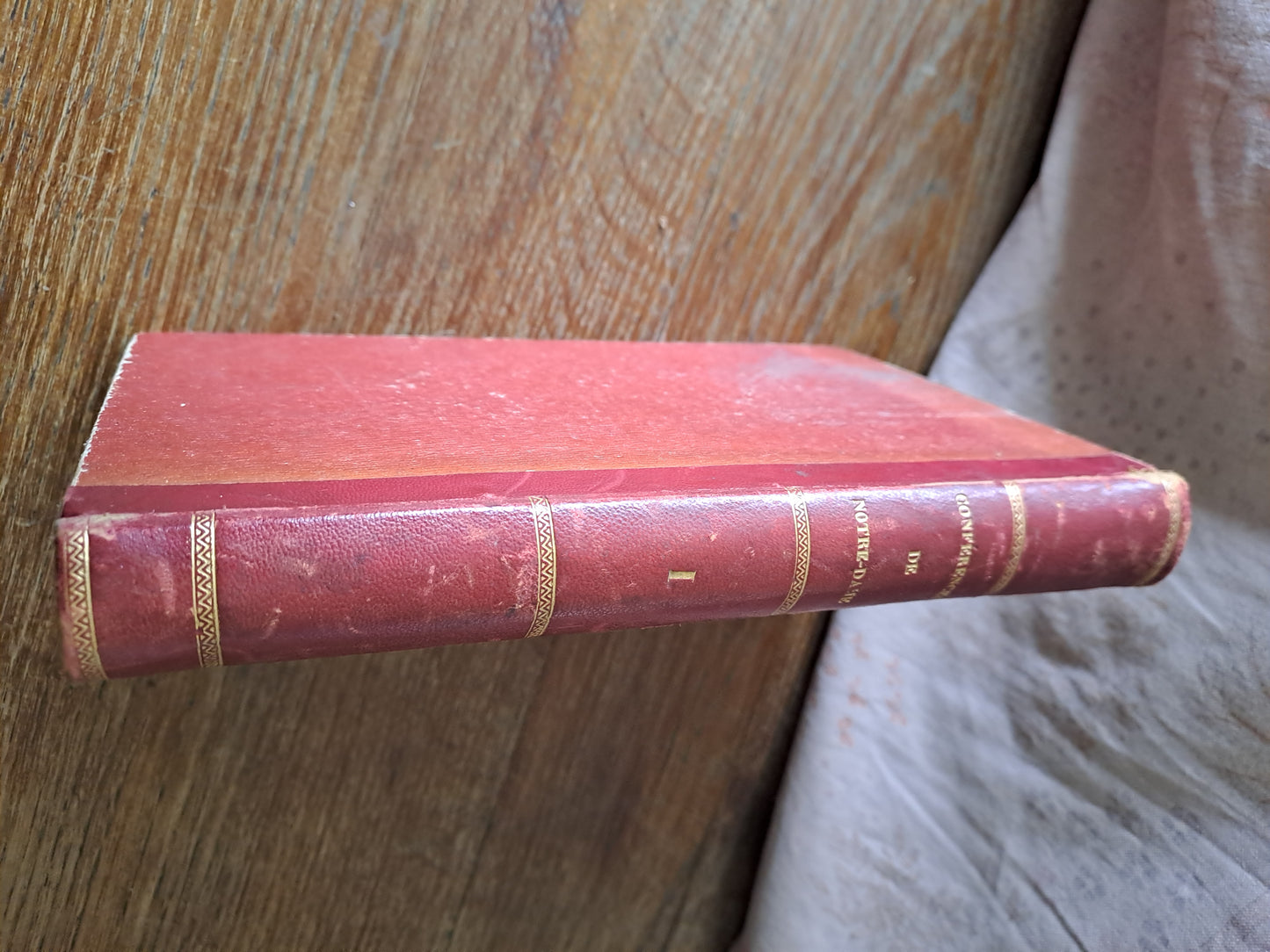 Conférences de Notre-Dame de Paris. T1. Années 1835_1836_1837. Ancien livre vintage. 1853.