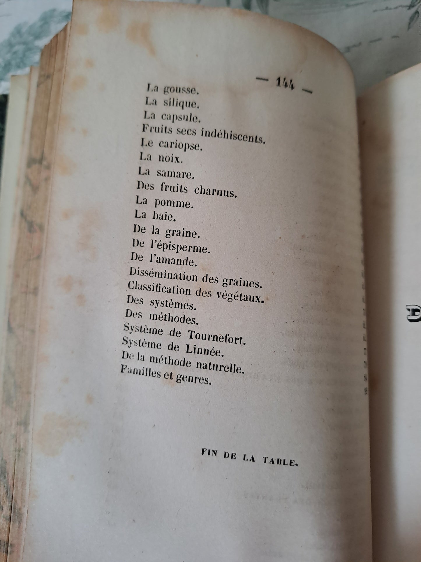 Botanique/ géologie. Nouveau spectacle de la nature ou Dieu et ses œuvres. 1842. Ancien livre vintage catholique.