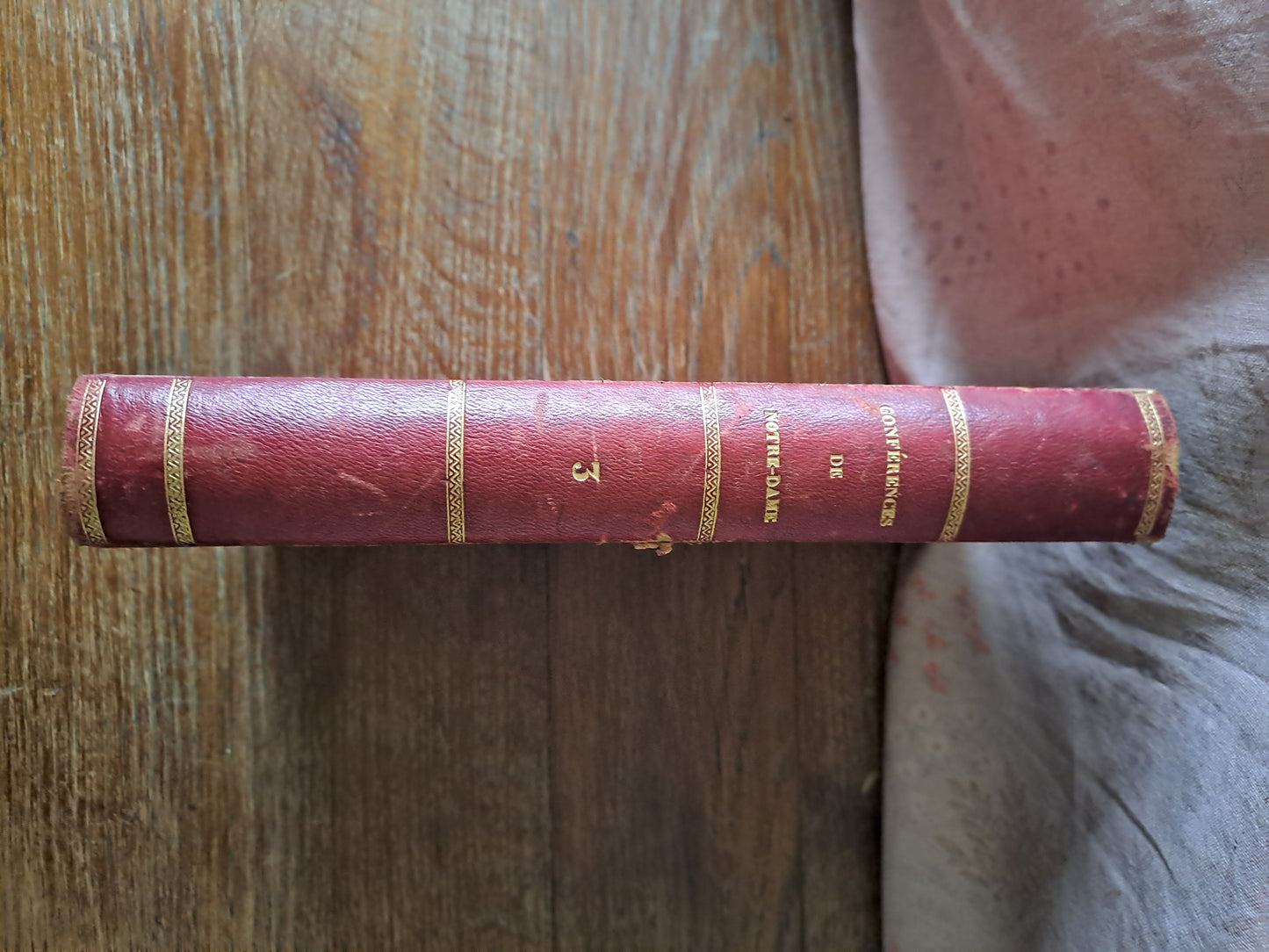 Conférences Notre-Dame de Paris. T3. 1855. Ancien livre vintage.